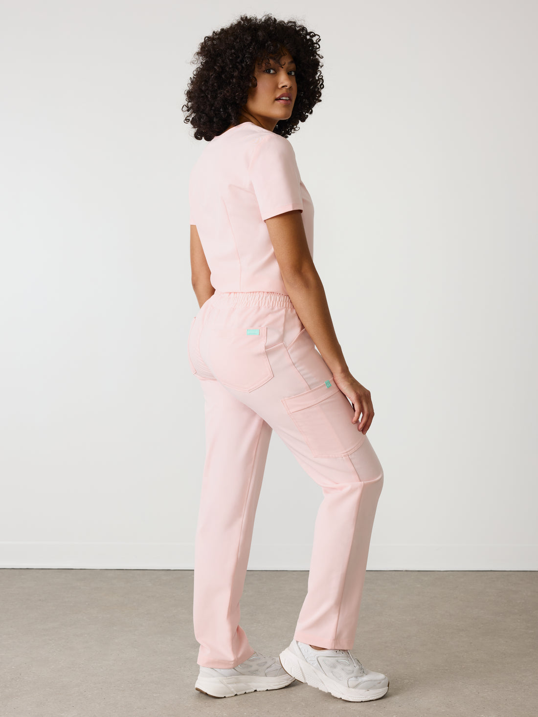 JULIETA RE-GARDE™ - ROSE QUARTZ - Pantalon Coupe Droite - SILVADUR™