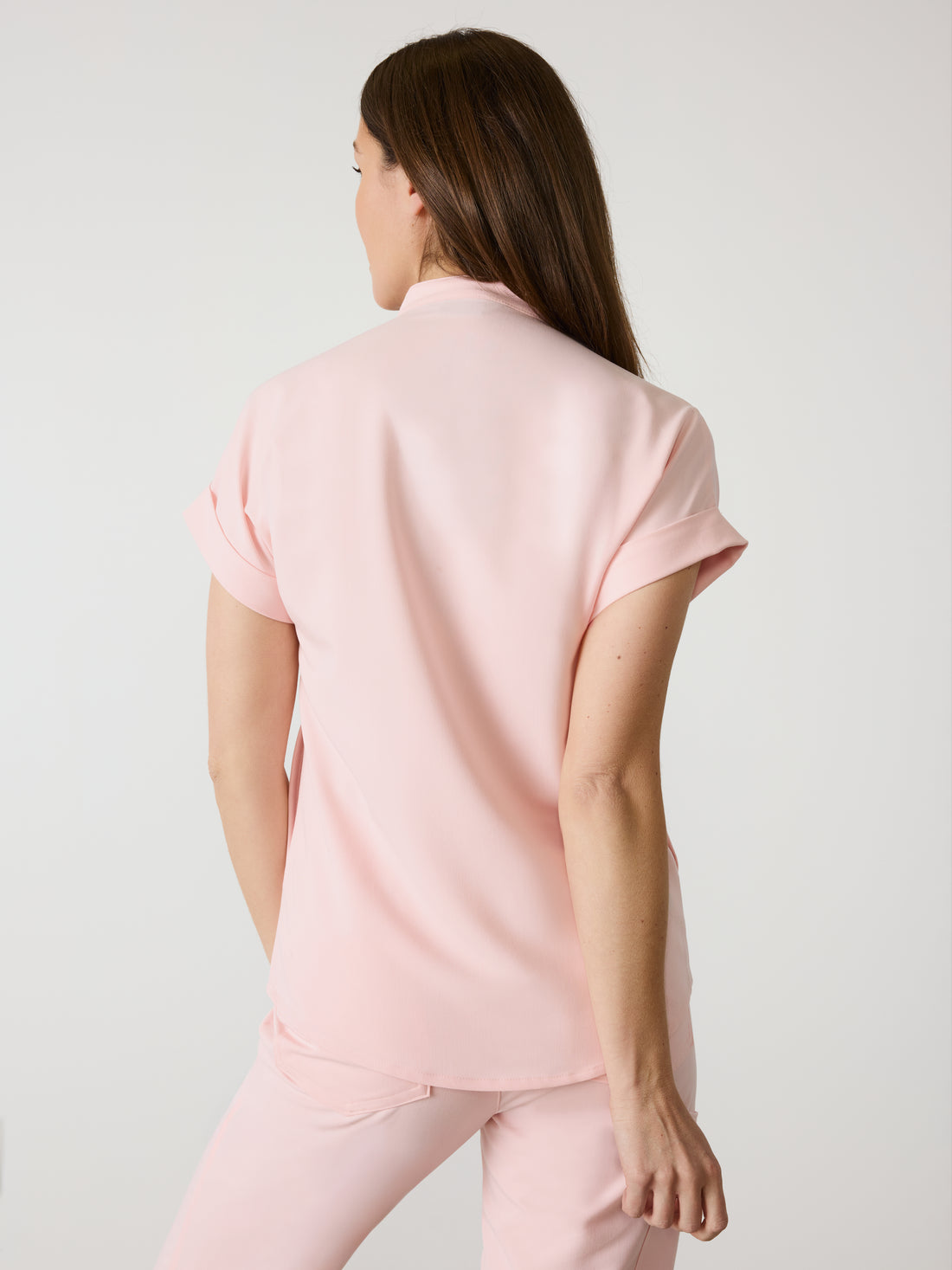 CHARLIE RE-GARDE™ - ROSE QUARTZ - Haut Col Mao - SILVADUR™