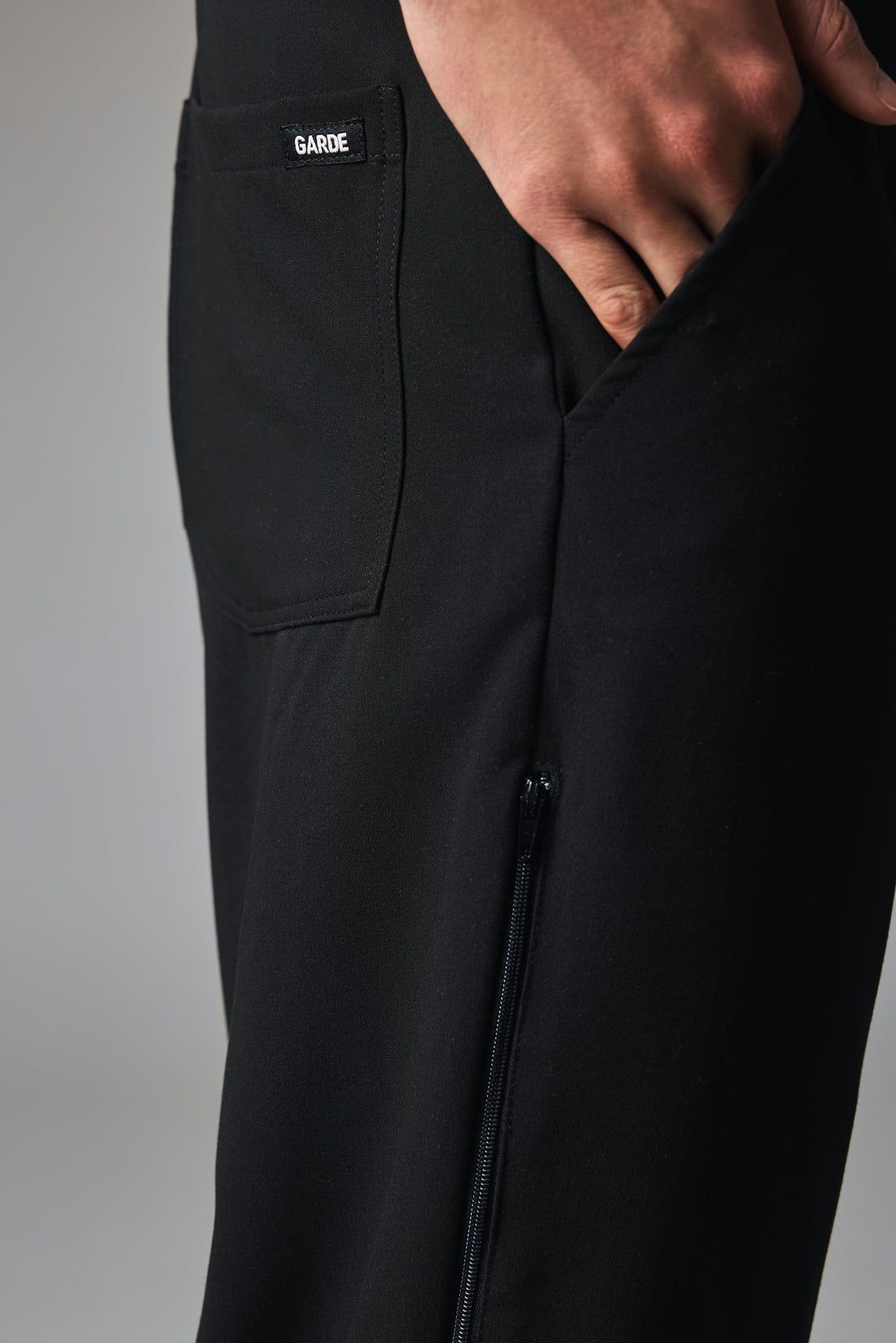 NATHAN for King Animal Hospital - BLACK - Six Pockets Men's Jogger Pants - SILVADUR™