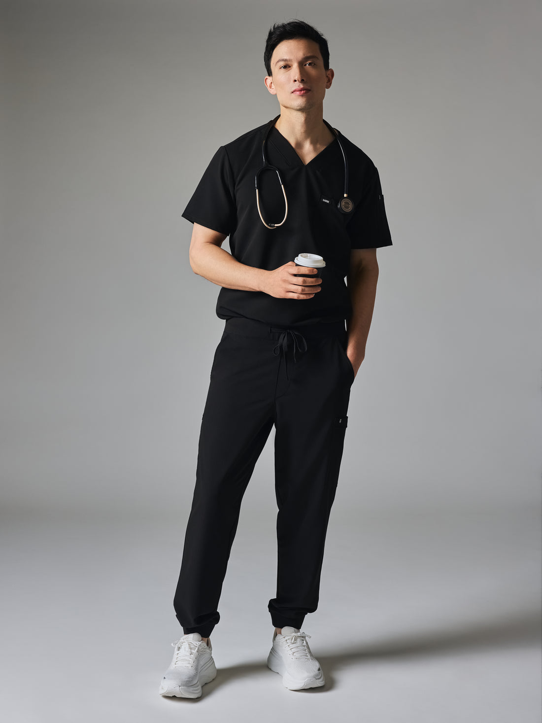 NATHAN GARDE™ - BLACK - Six Pockets Men's Jogger Pants - SILVADUR™
