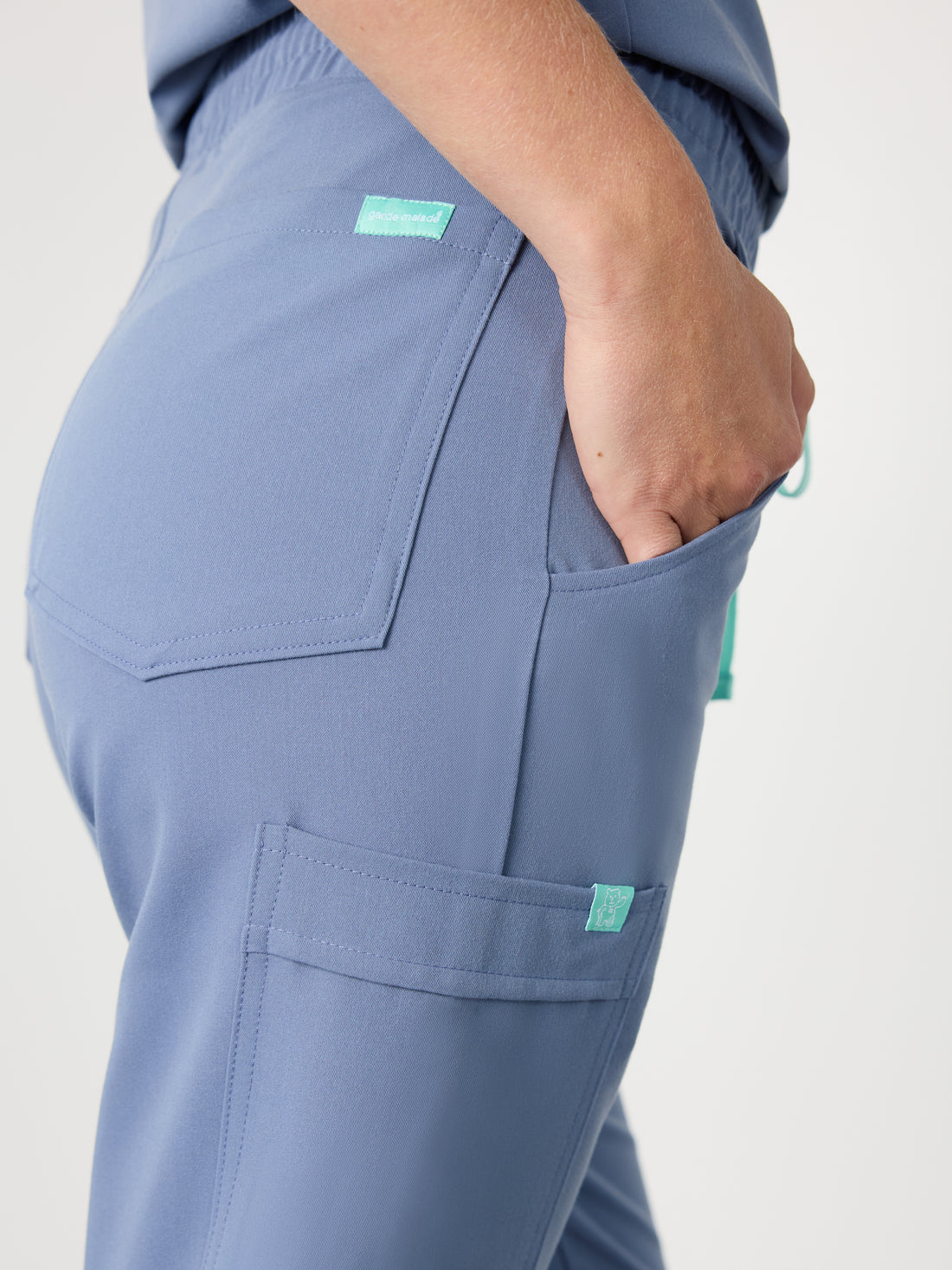 JULIETA RE-GARDE™ - BLEU HORIZON - Pantalon Coupe Droite - SILVADUR™