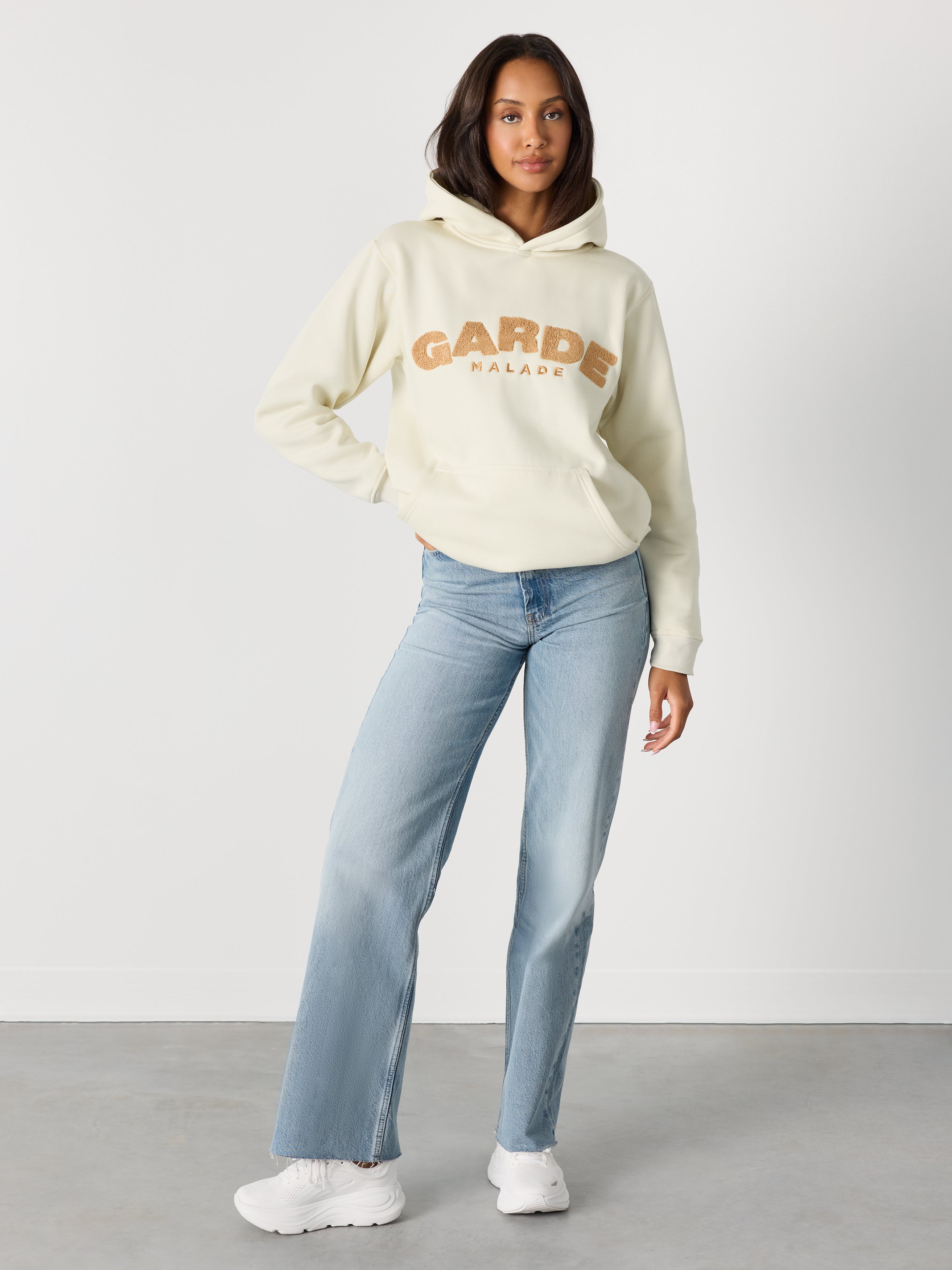 GARDE - Peluche - Hoodie Ivory