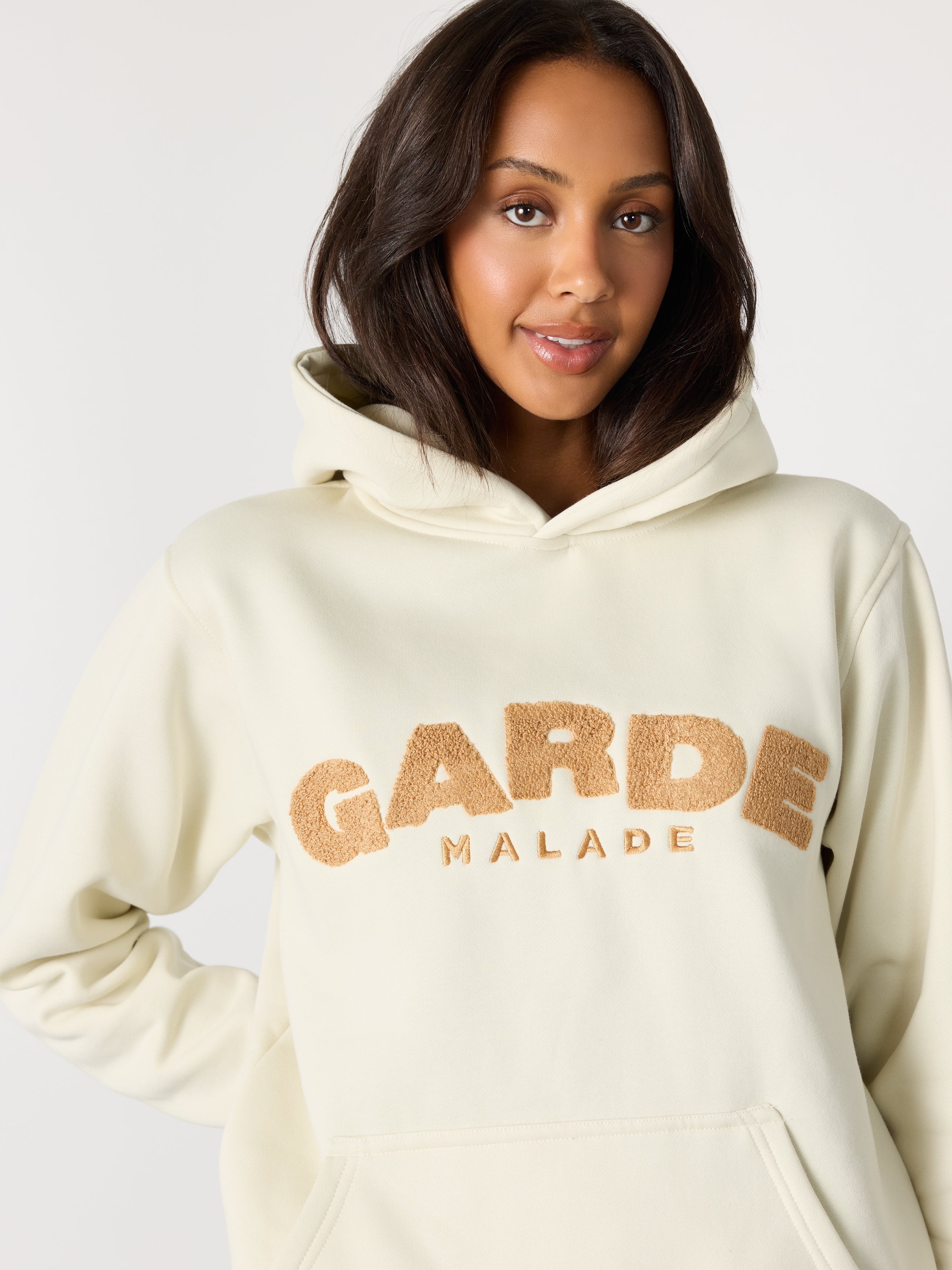 GARDE - Peluche - Hoodie Ivory