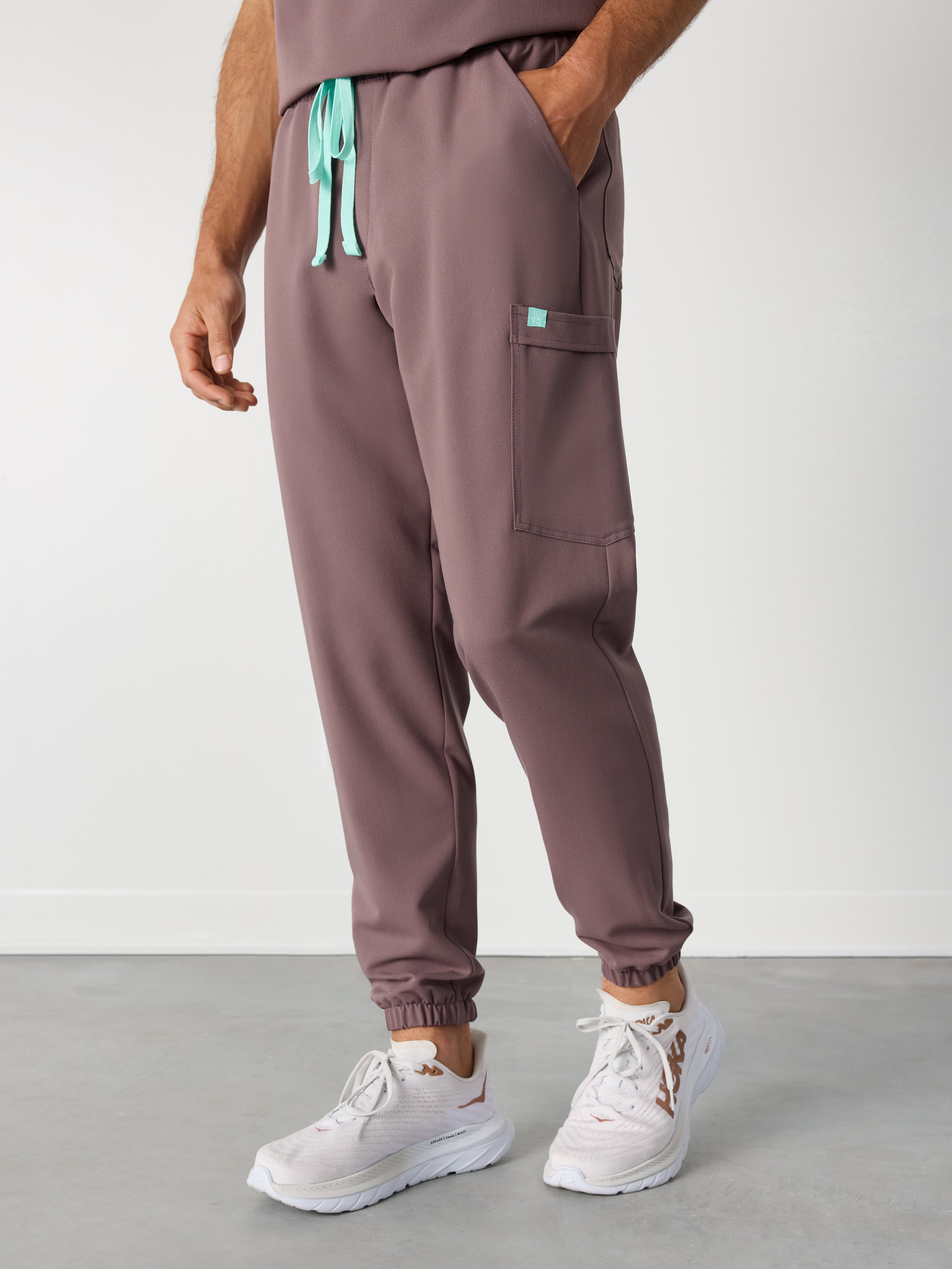 WILLIAM RE-GARDE™ - SOFT PLUM - Men's Jogger Pants - SILVADUR™