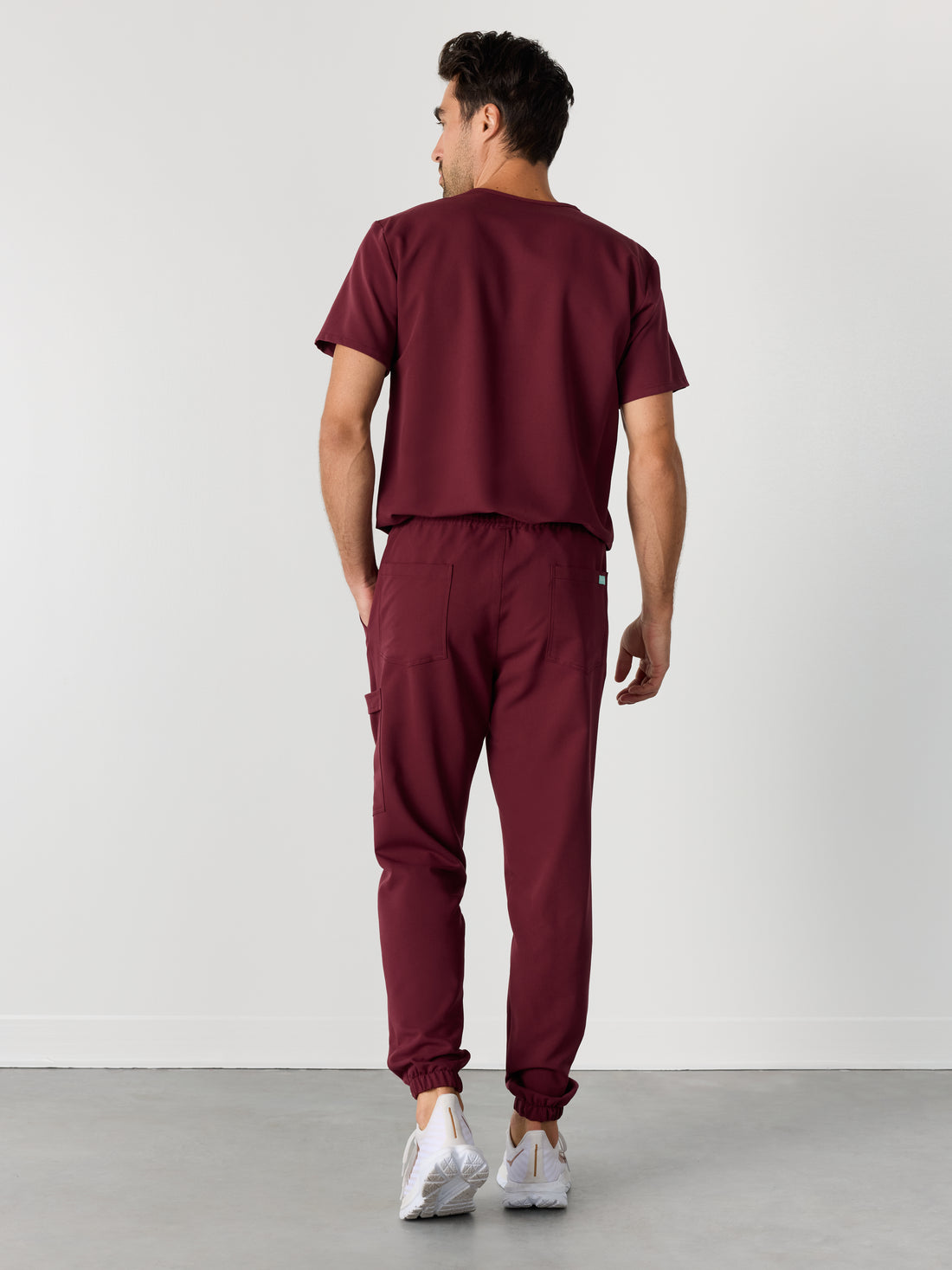 WILLIAM for uOttawa - BURGUNDY - Men's Jogger Pants - SILVADUR™