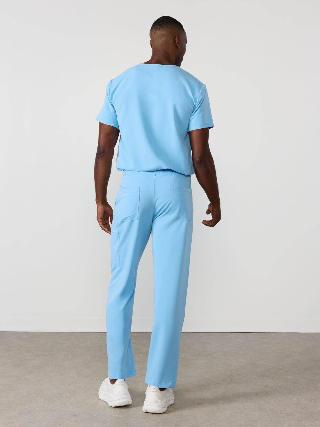 ROMEO RE-GARDE™️ - CLASSIC BLUE- Straight Cut Scrub Pants - SILVADUR™️