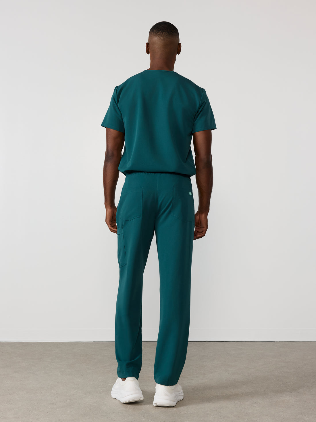 ROMEO RE-GARDE™️ - TEAL - Straight Cut Scrub Pants - SILVADUR™️