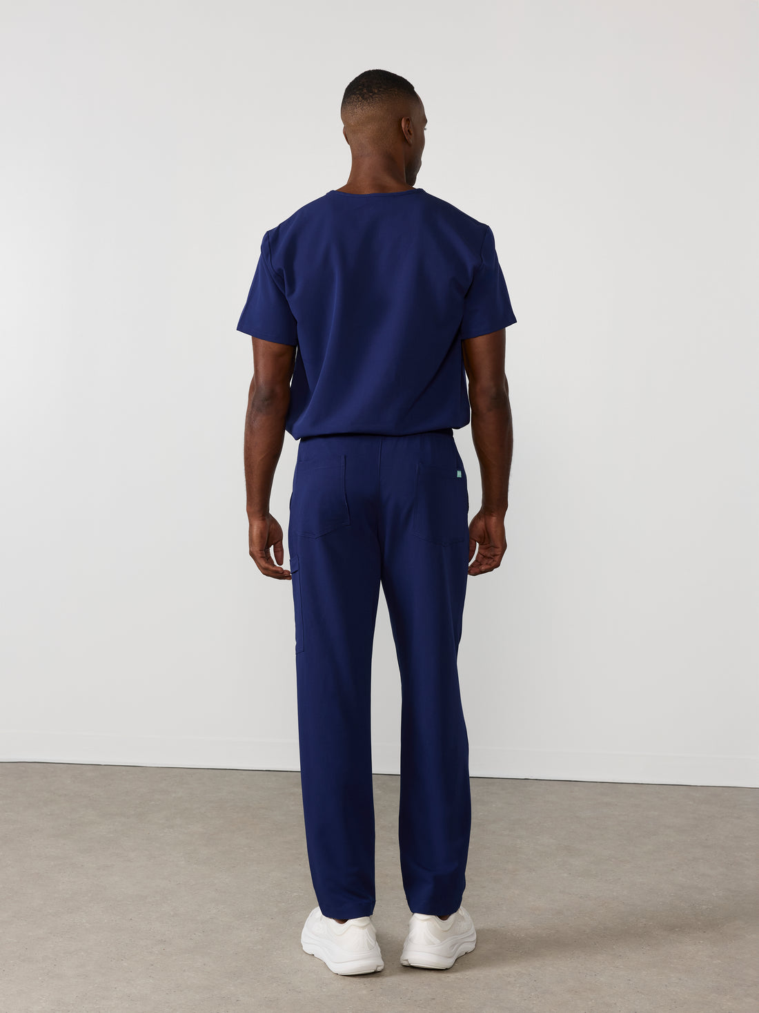 ROMEO RE-GARDE™️ - MODERN NAVY - Straight Cut Scrub Pants - SILVADUR™️