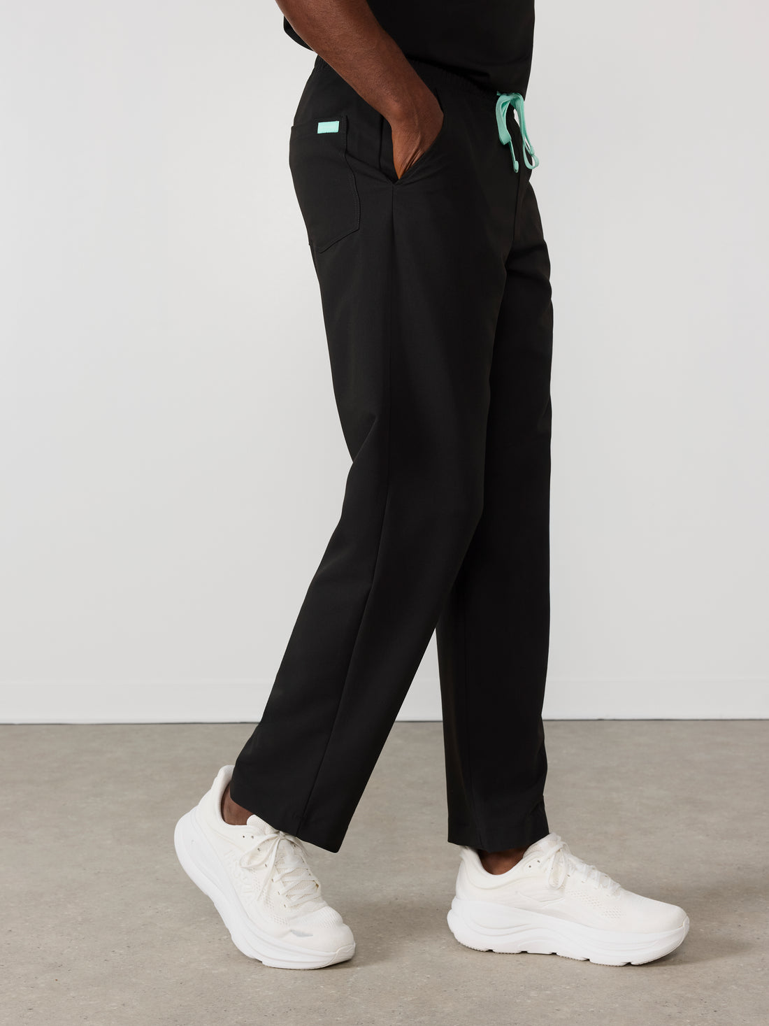 ROMEO for King Animal Hospital - BLACK - Straight Cut Scrub Pants - SILVADUR™️