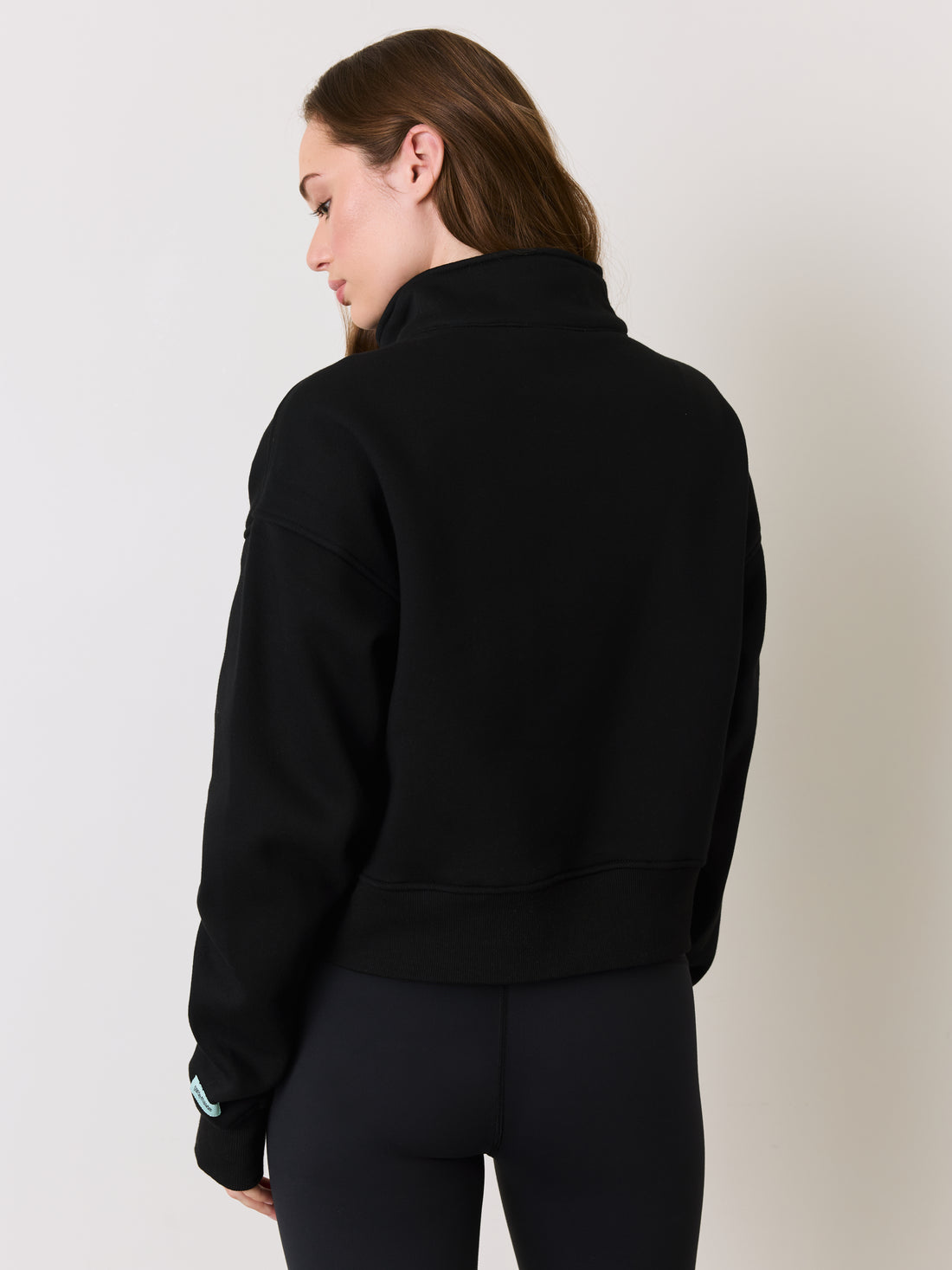 Half Zip Vest - Black