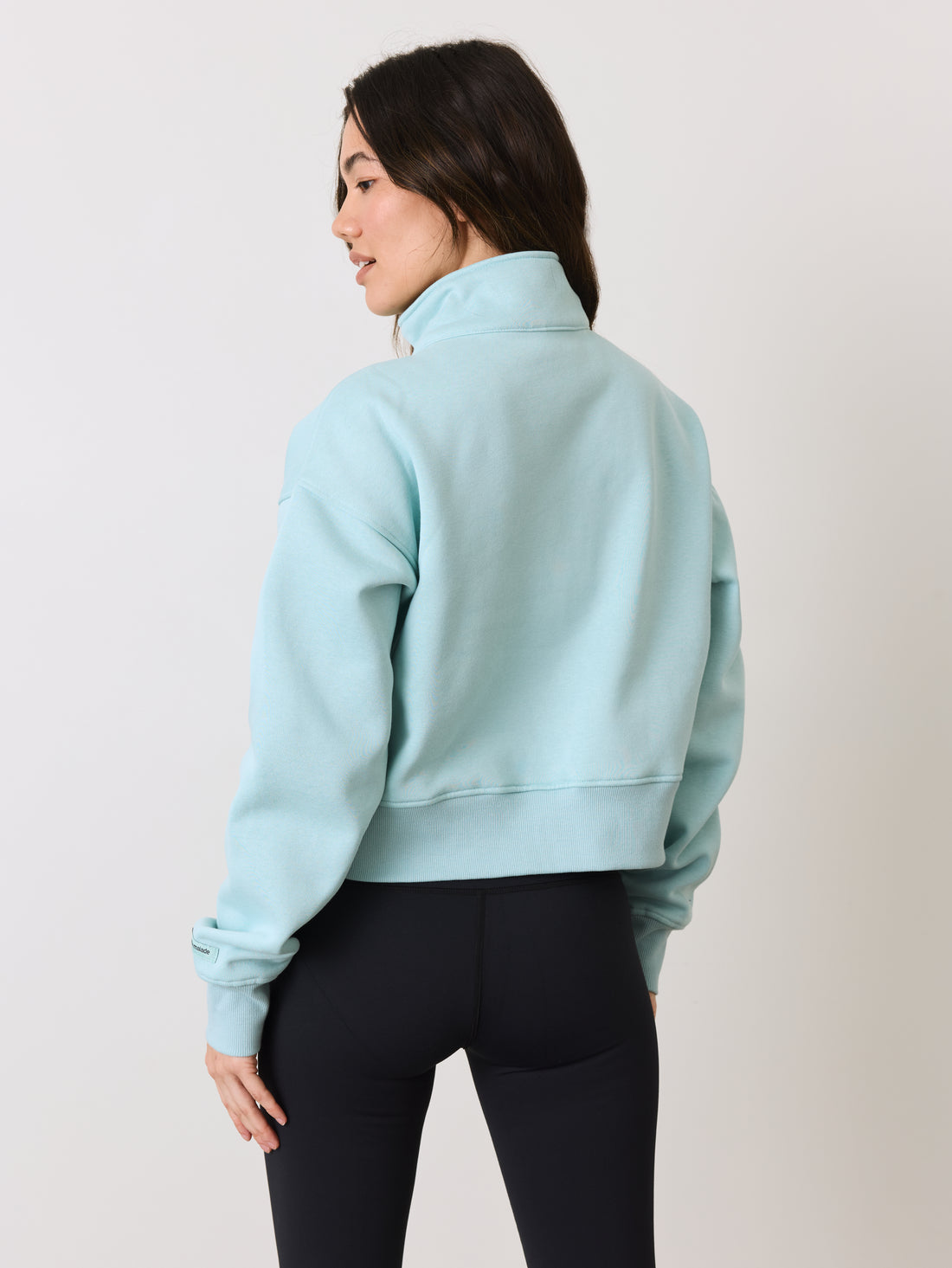 Half Zip Veste - Menthe