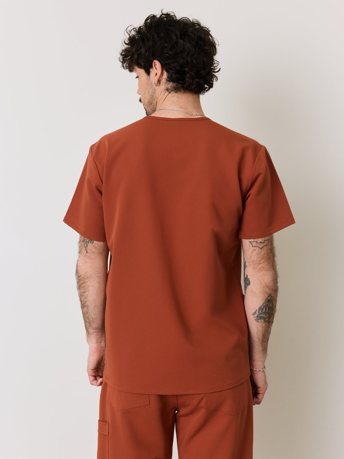 ZACK RE-GARDE™ - SEQUOIA - Three Pockets Men's Scrub Top - SILVADUR™