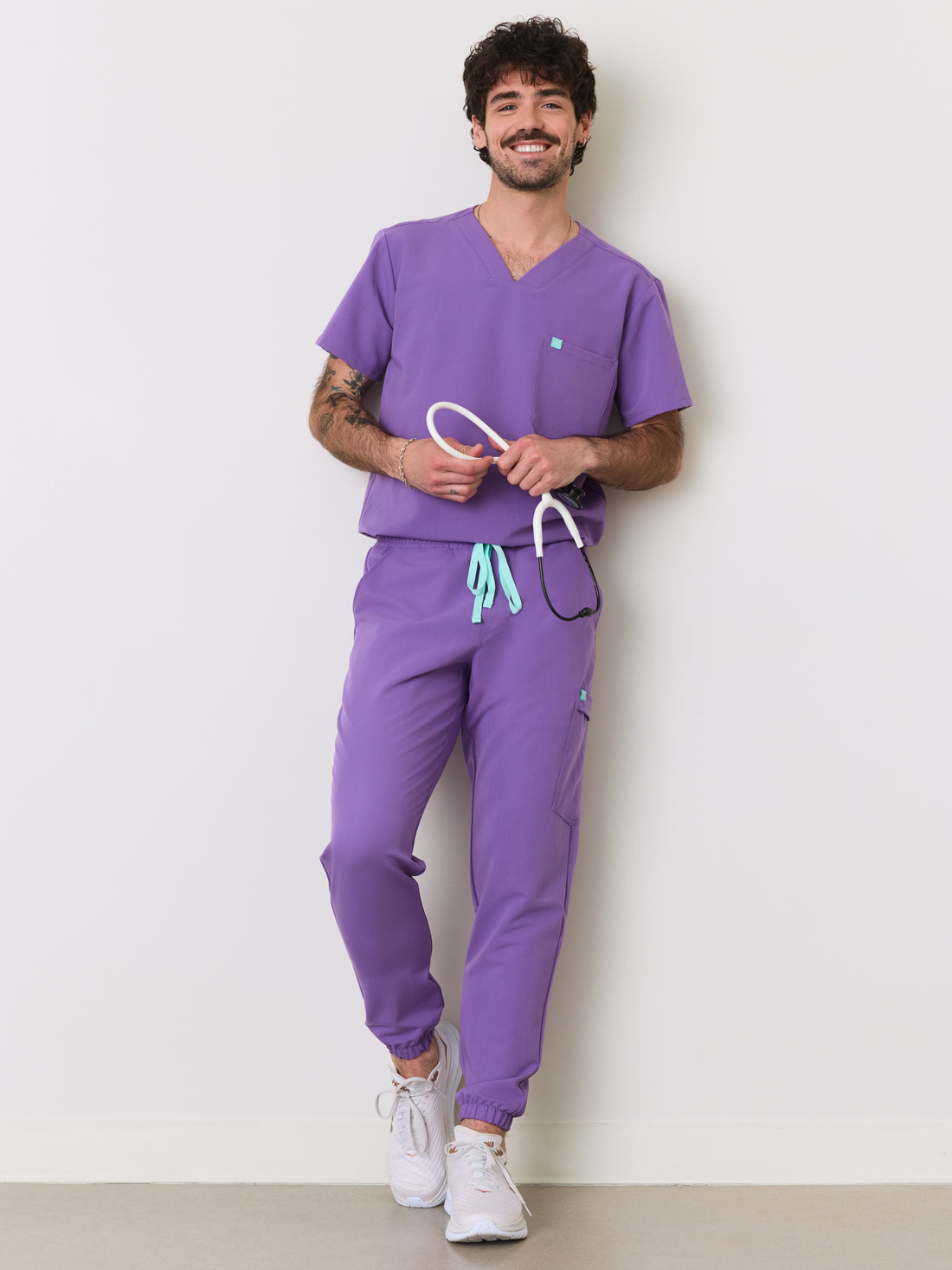WILLIAM RE-GARDE™ - LILAS ROYAL - Pantalon Jogger - SILVADUR™ - Vente Finale