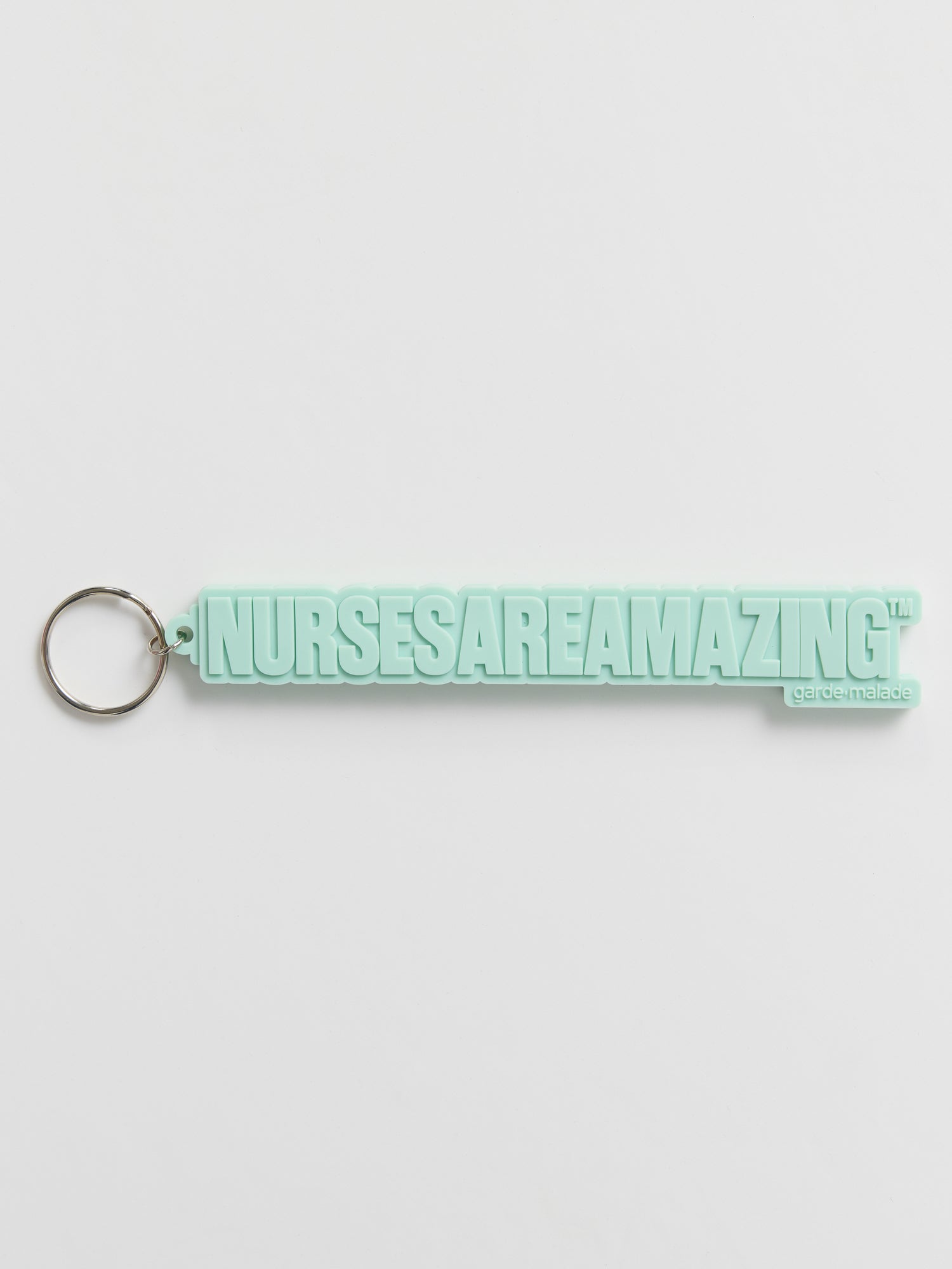 Rubber Key chain - Nurses are amazing