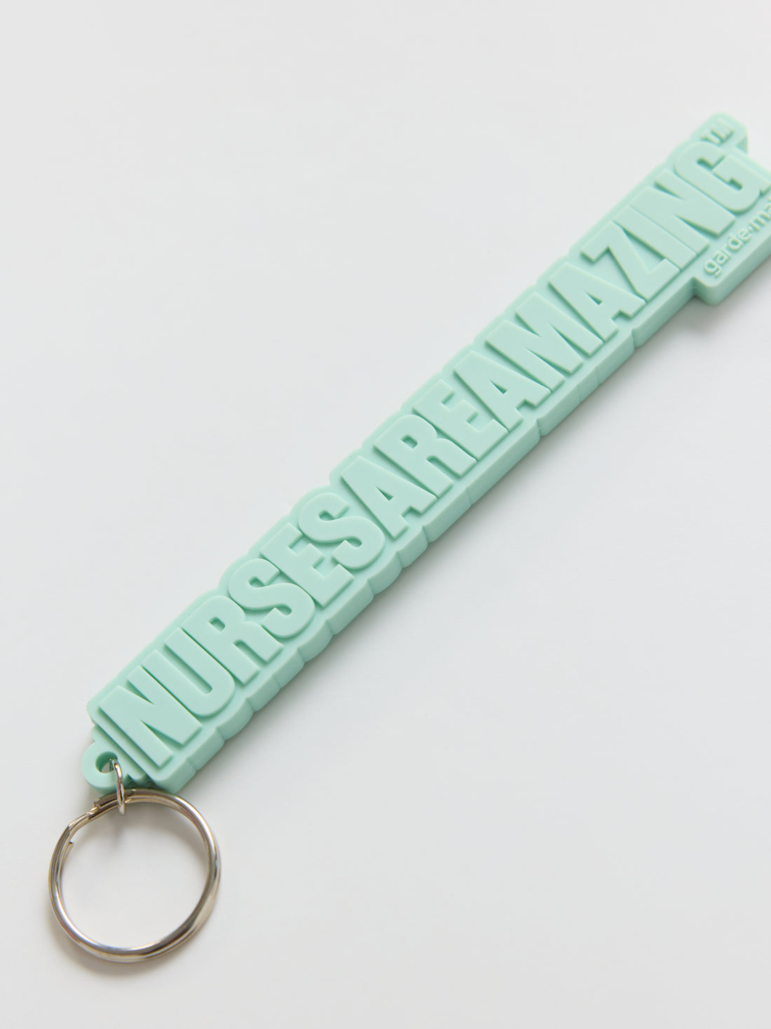 Rubber Key chain - Nurses are amazing