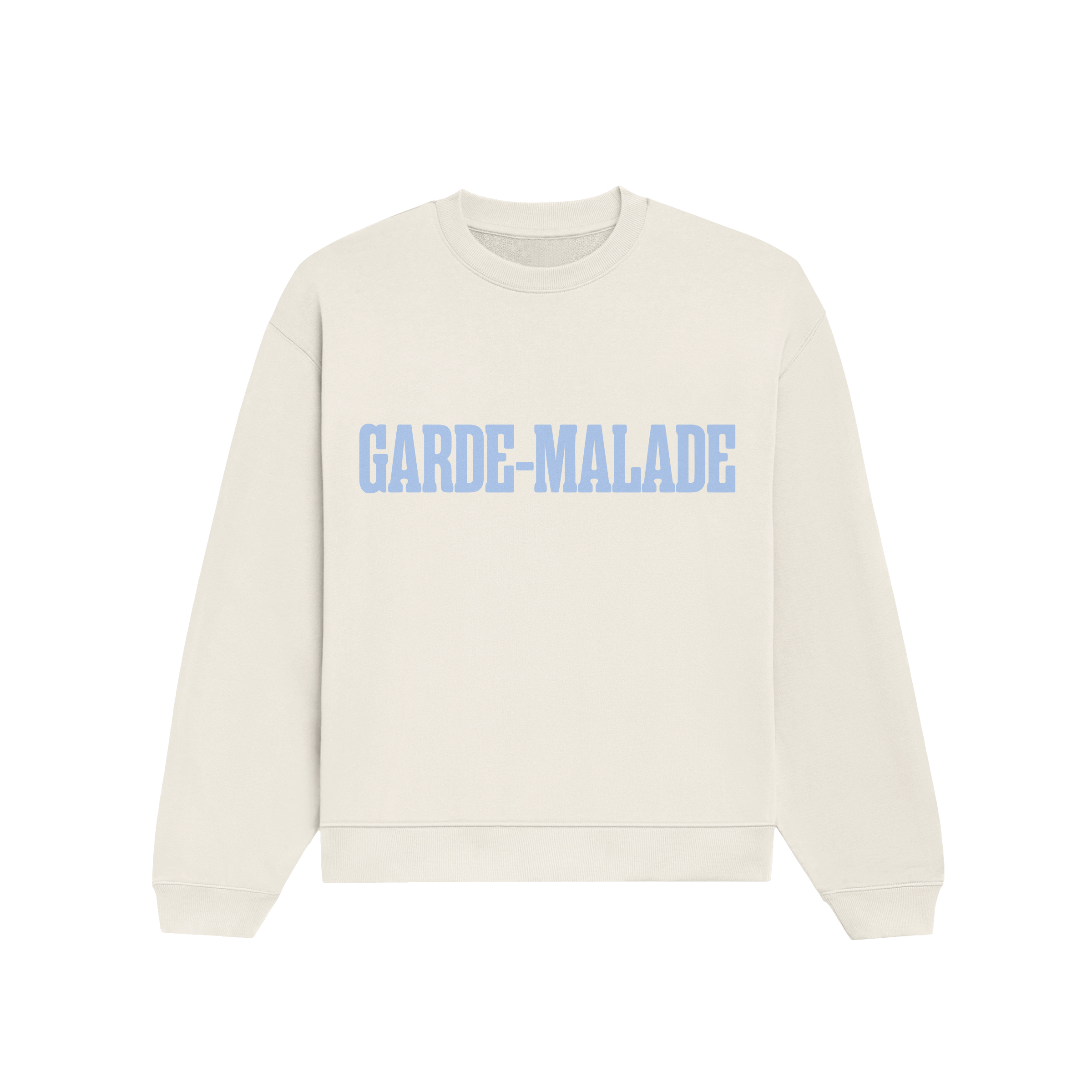 Premium Heavyweight Crewneck - Garde-Malade Classique - Crème