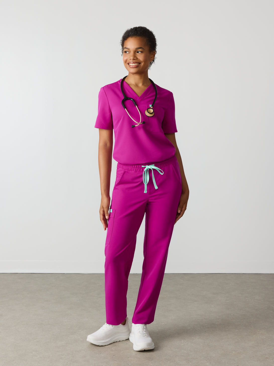 JULIETA RE-GARDE™ - MAGENTA - Pantalon Coupe Droite - SILVADUR™