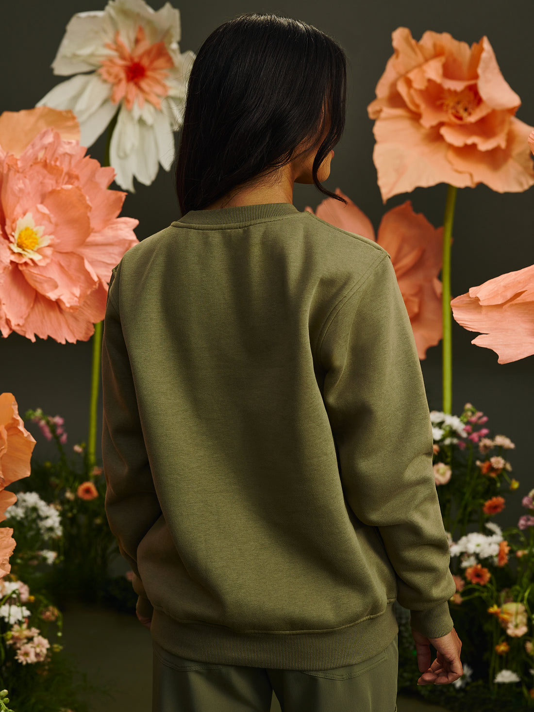 G-M x Anna The Nurse - Crewneck Born to Care, Forced to Chart