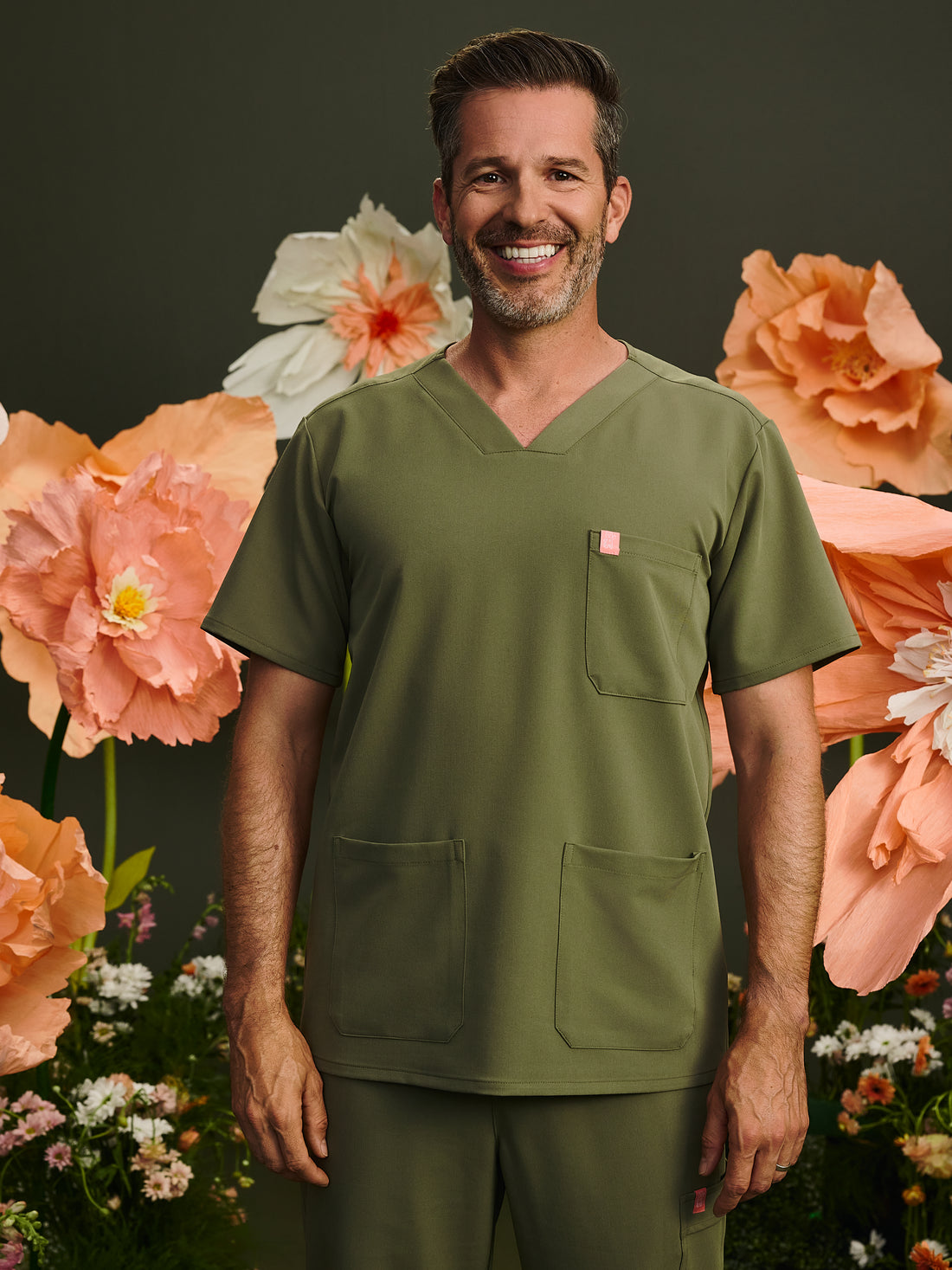 ZACK RE-GARDE™ - OLIVE BLOOM - Haut Trois Poches - SILVADUR™