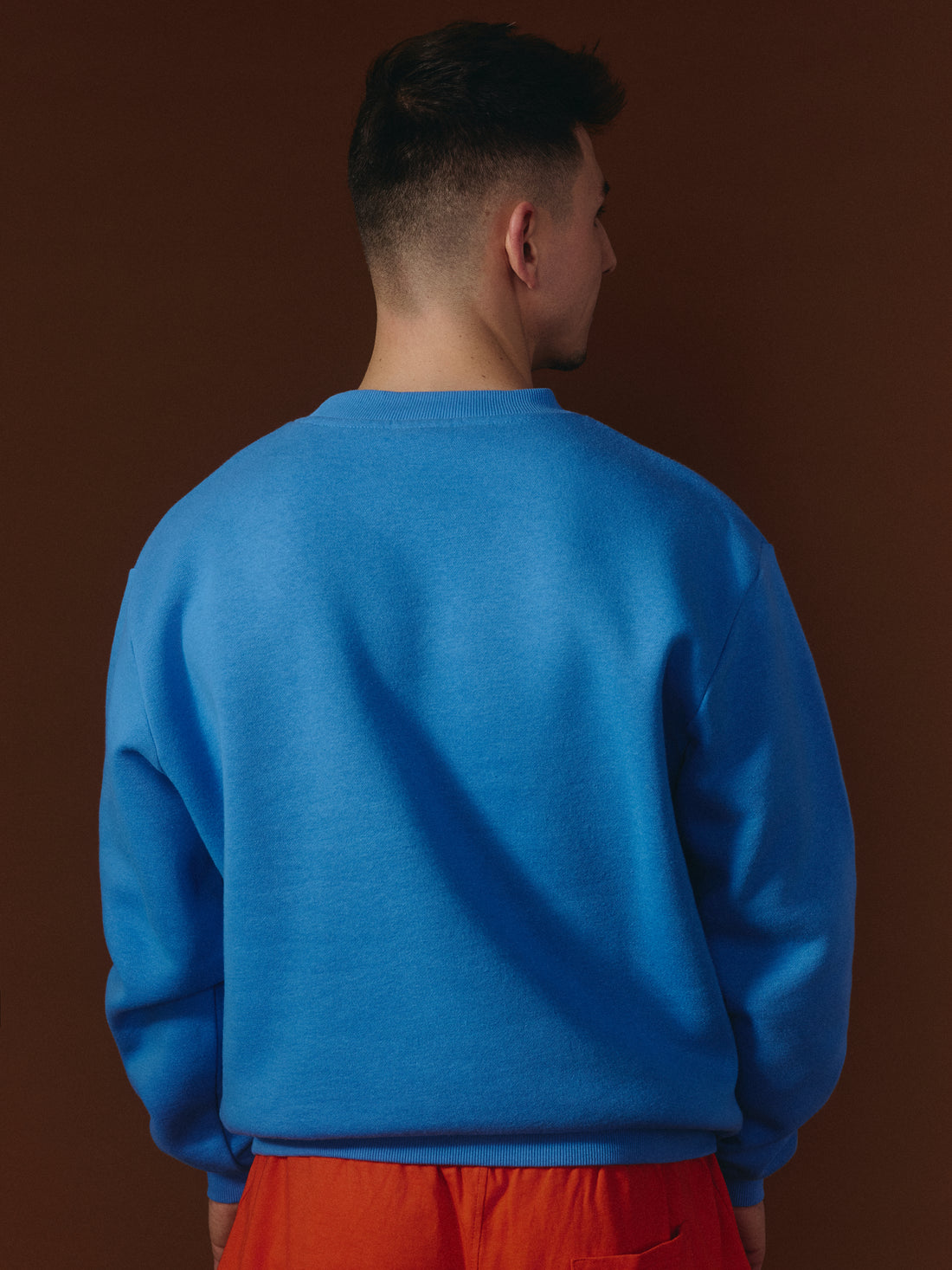 G-M x Pony - Crewneck Bleu - Teddy ''Care Club''