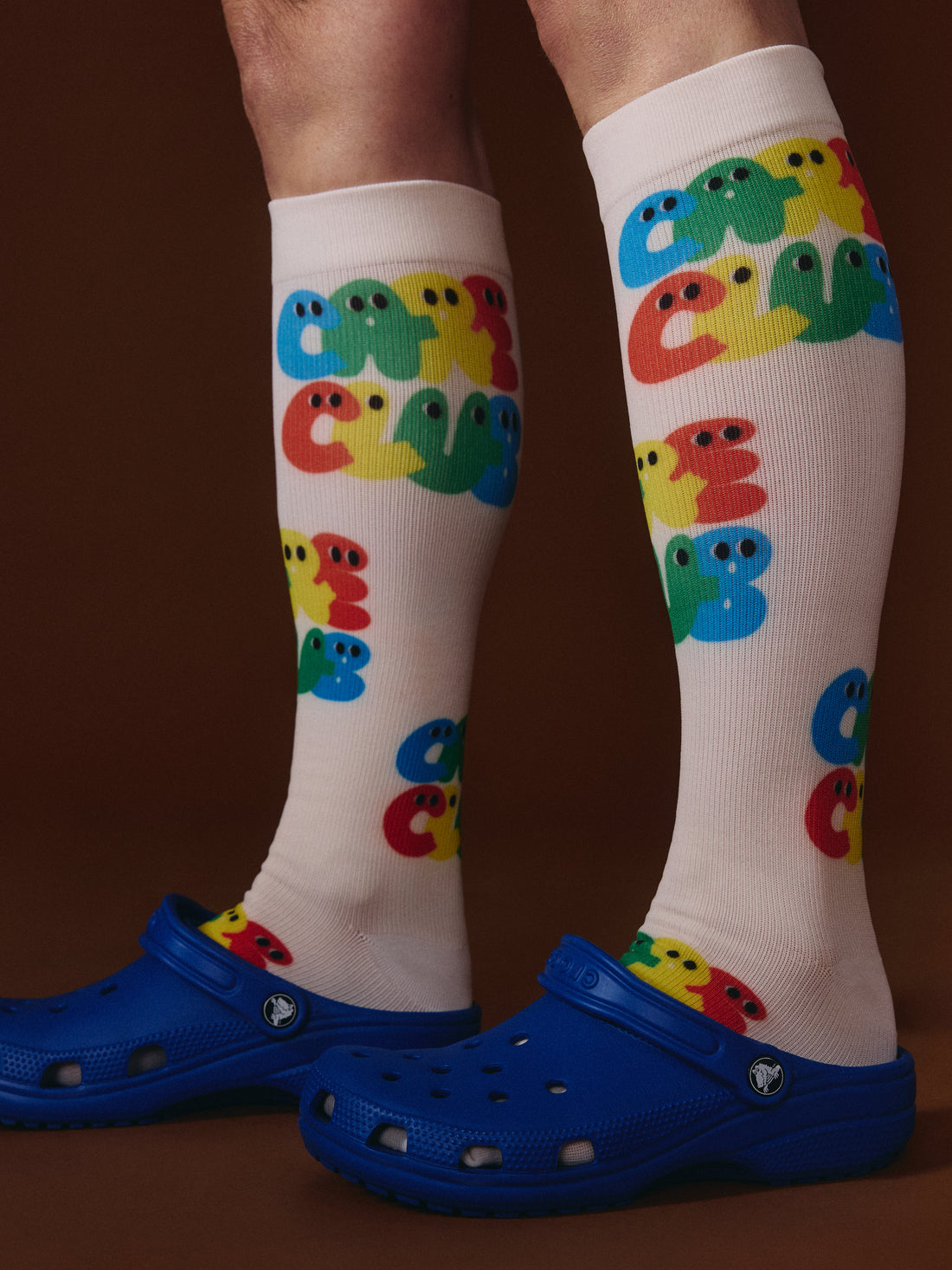 G-M x Pony - Compression Socks - Ivory - ''Care Club''