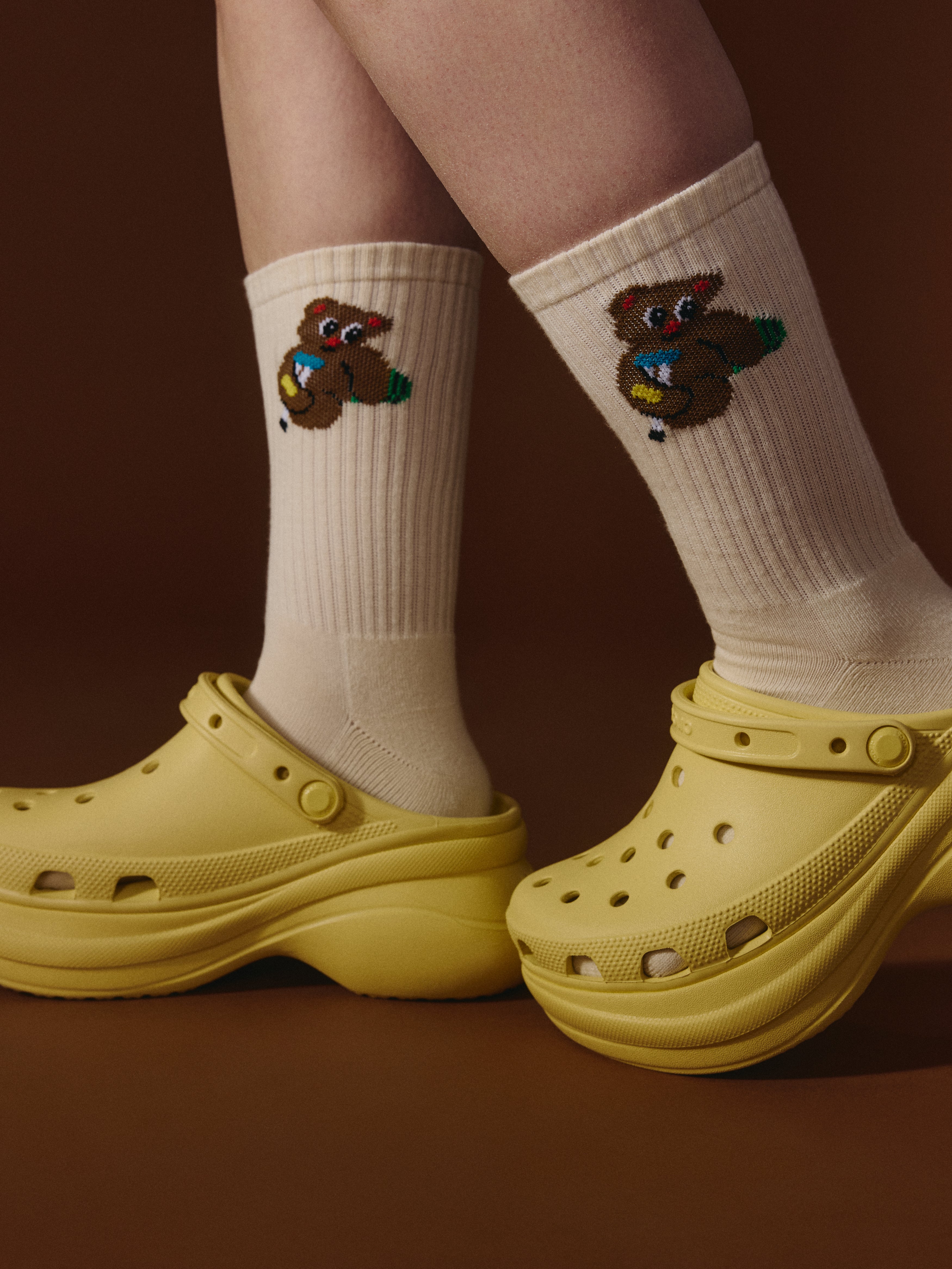 G-M x Pony - Comfy Socks - ''Teddy''