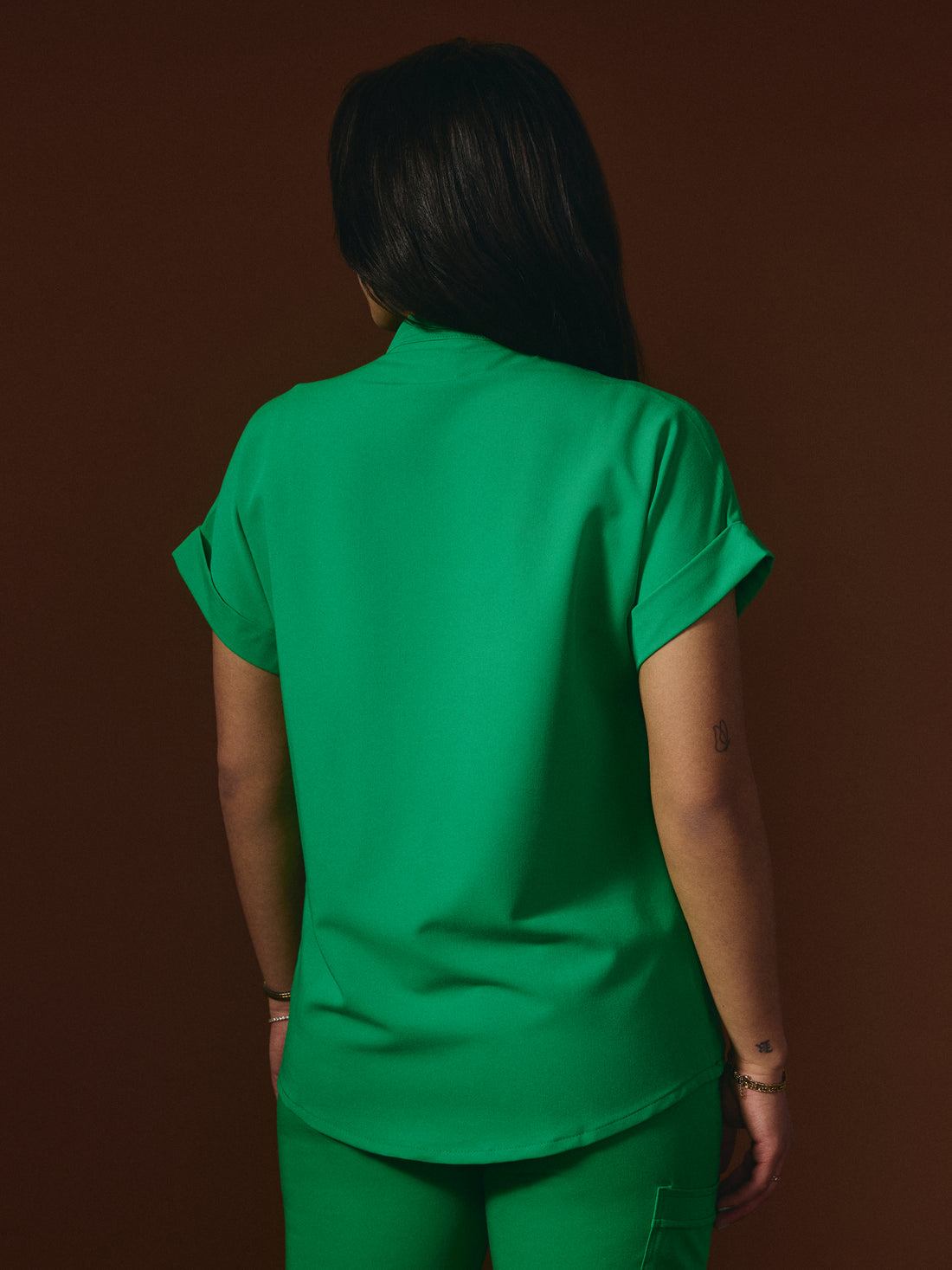 CHARLIE RE-GARDE™ - G-M x PONY VERT - Haut Col Mao - SILVADUR™