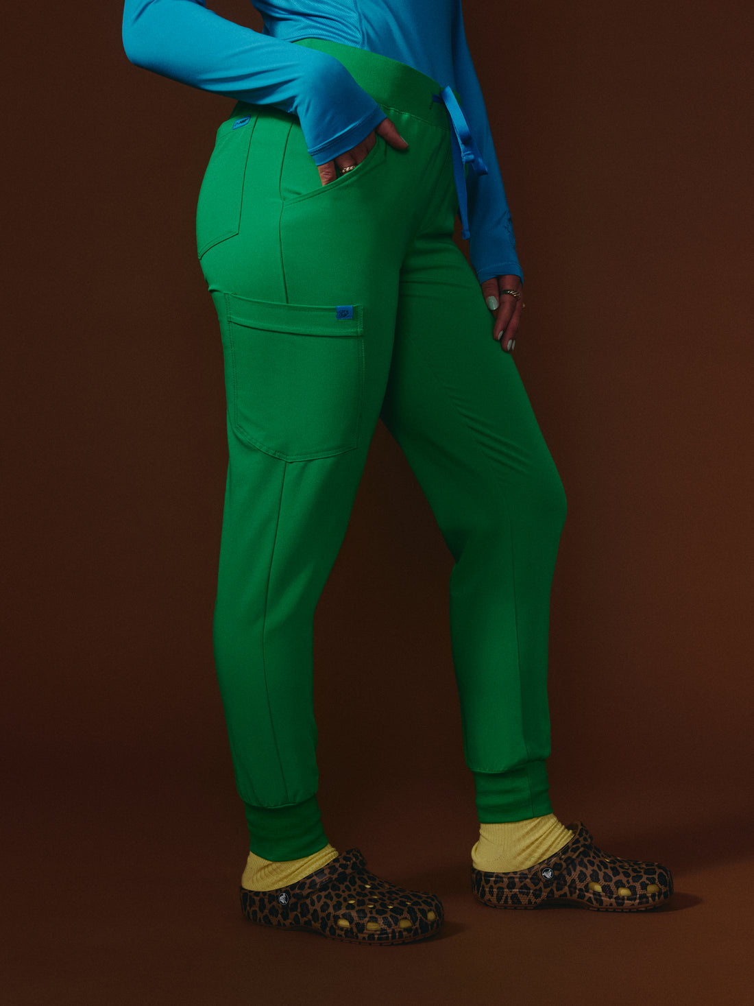 DEMI RE-GARDE™ - G-M x PONY VERT - Pantalon Jogger - SILVADUR™