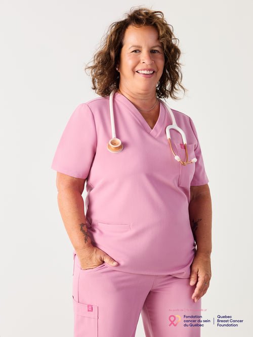 LIV RE-GARDE™ - ROSE ESPOIR - Haut Trois Poches - SILVADUR™