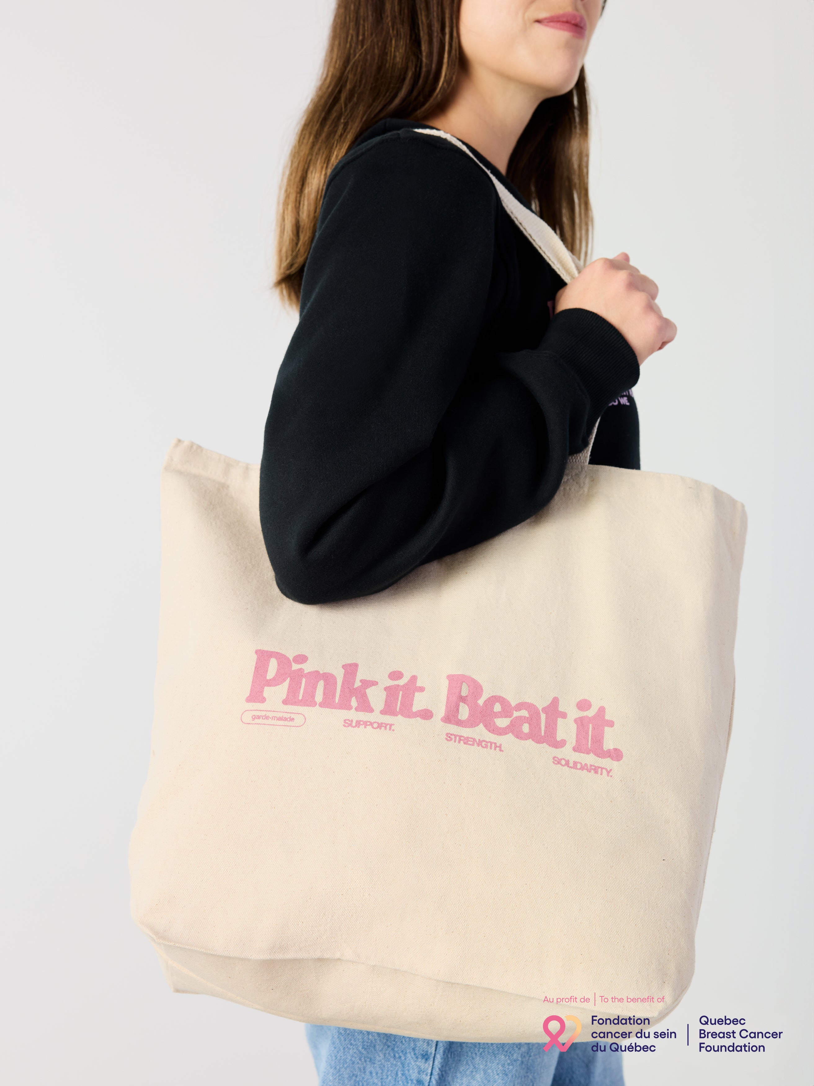 Tote bag - Pink it. Beat it. - Garde-Malade