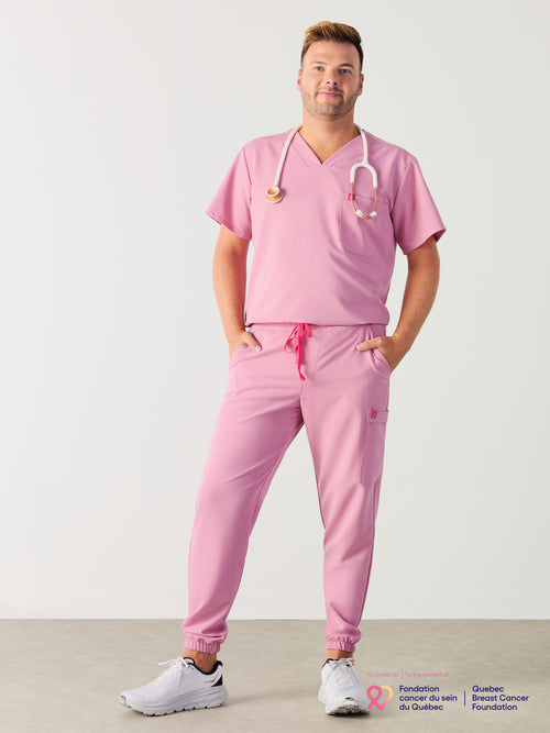WILLIAM RE-GARDE™ - HOPEFUL PINK - Men's Jogger Pants - SILVADUR™