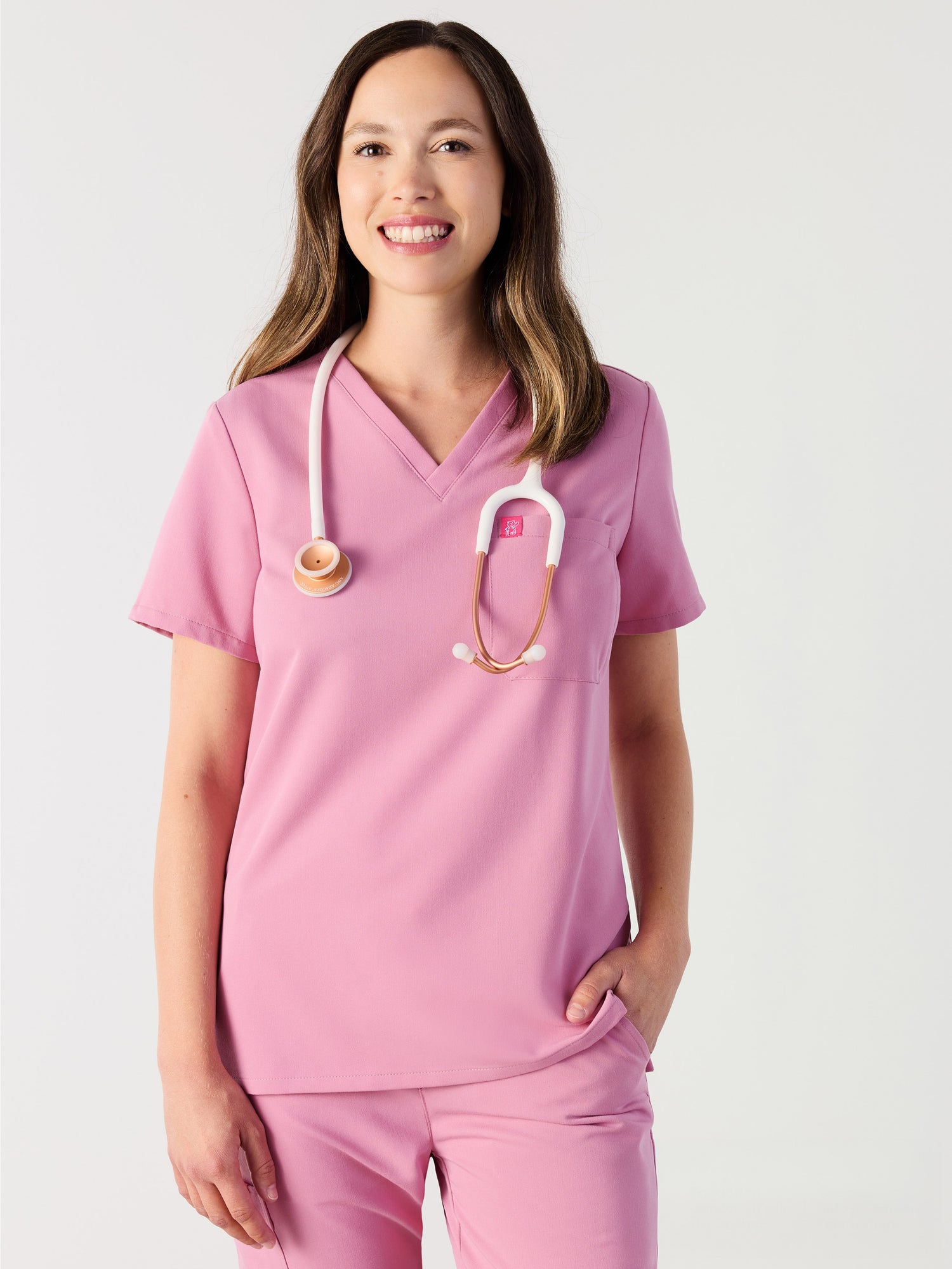 GABRIELLE RE-GARDE™ - ROSE ESPOIR - Haut Une Poche - SILVADUR™ - Vente Finale