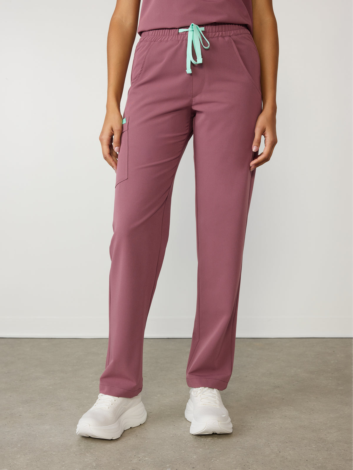 JULIETA RE-GARDE™ - ROSE ANTIQUE - Pantalon Coupe Droite - SILVADUR™