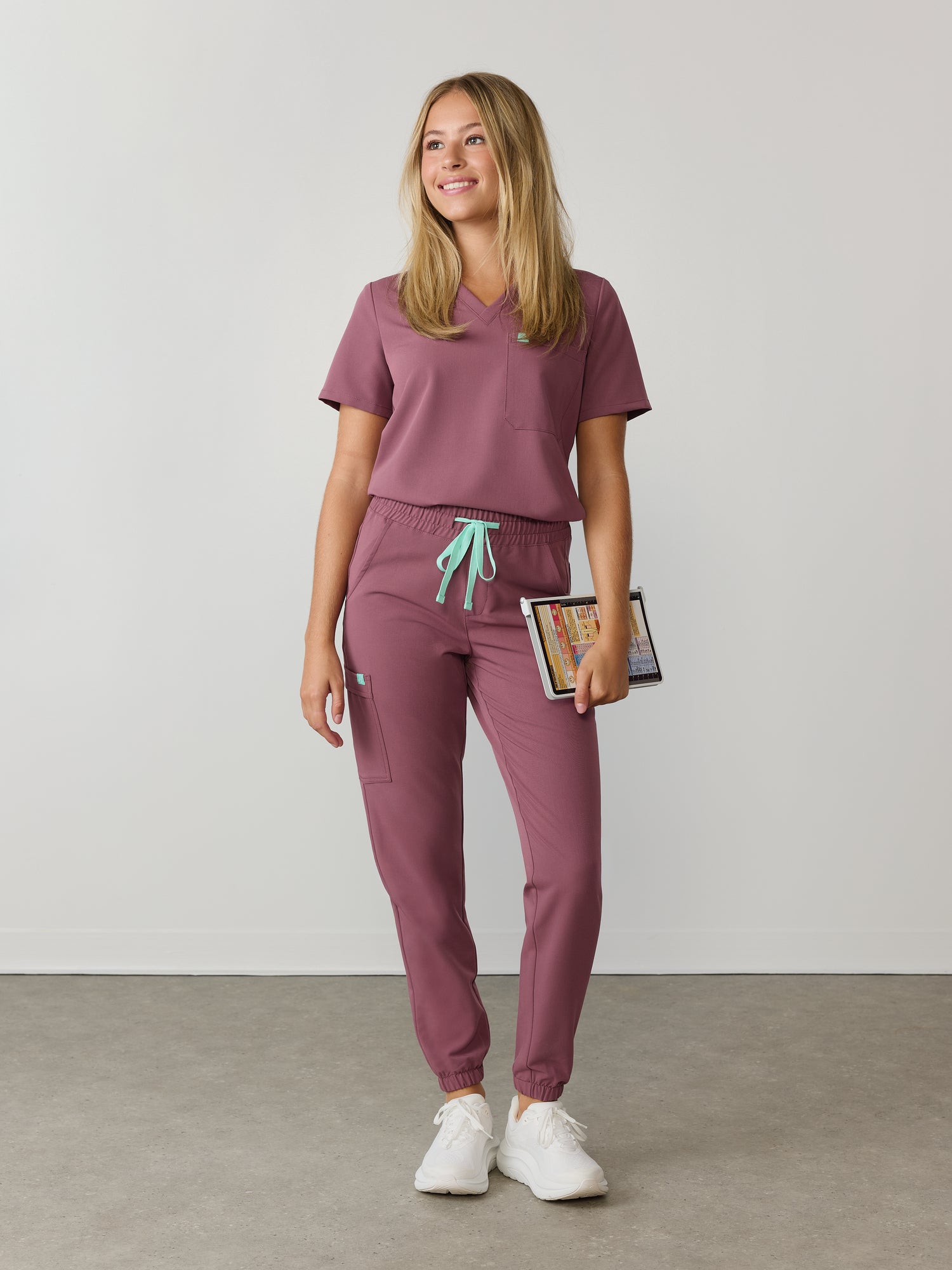 ROSIE RE-GARDE™ - ROSE ANTIQUE - Pantalon Jogger - SILVADUR™