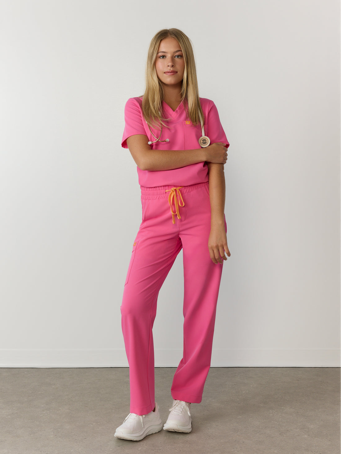 JULIETA RE-GARDE™ - ROSE LUMIÈRE - Pantalon Coupe Droite - SILVADUR™