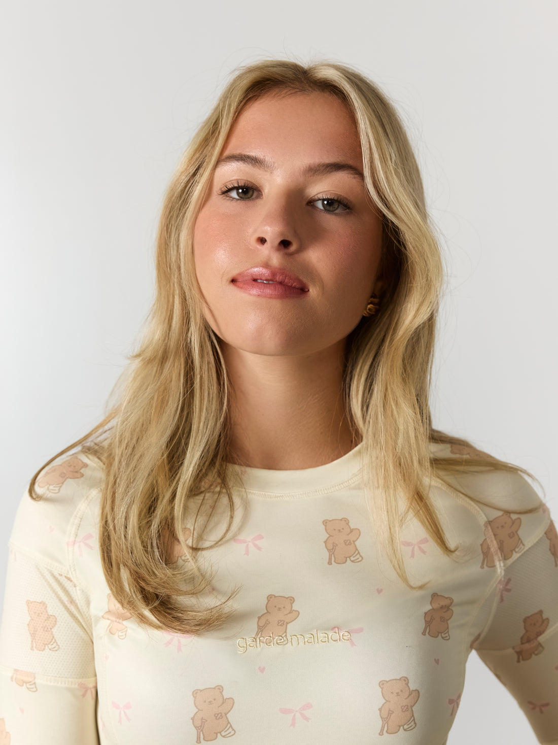 Women High-Performance Underscrub - Ribbon Teddy - Long Sleeve