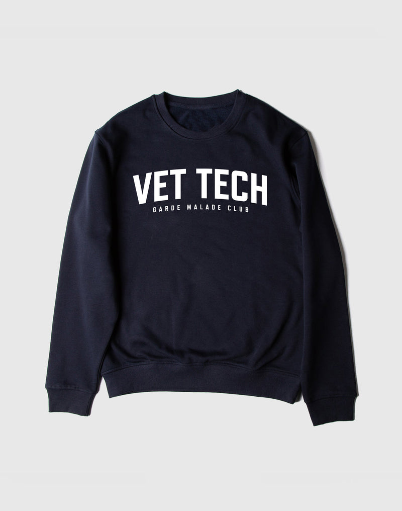 VET TECH Profession Crewneck Garde Malade vet-tech-profession-crewneck-garde-malade