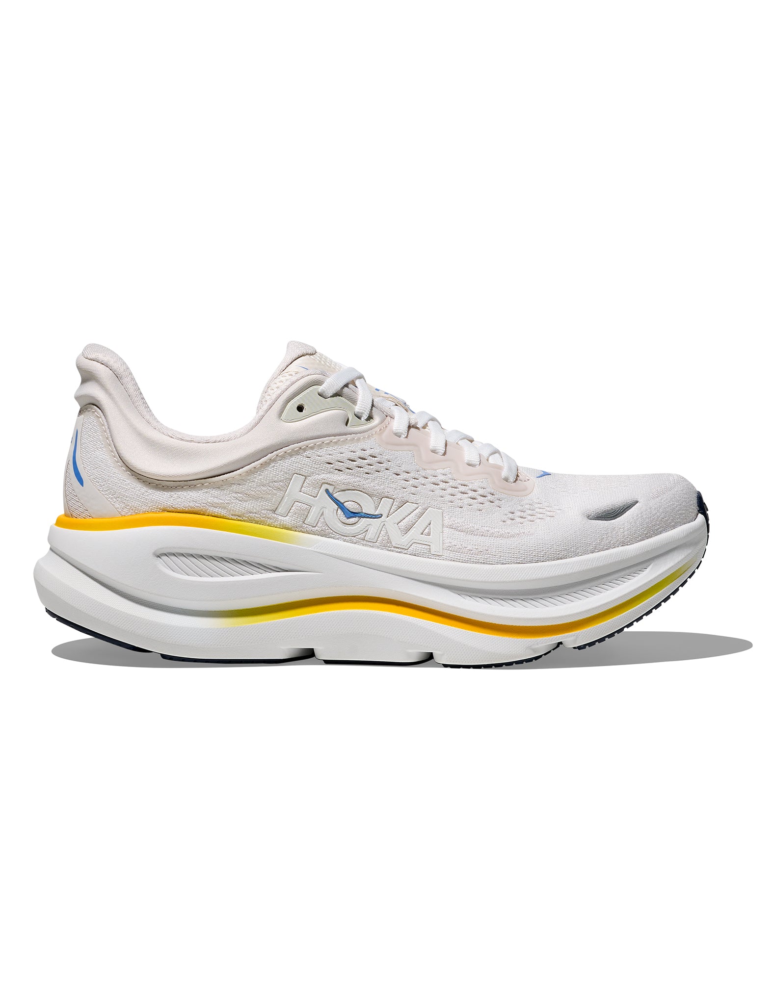 Women's Hoka Bondi 9 White / Grout – Garde-Malade