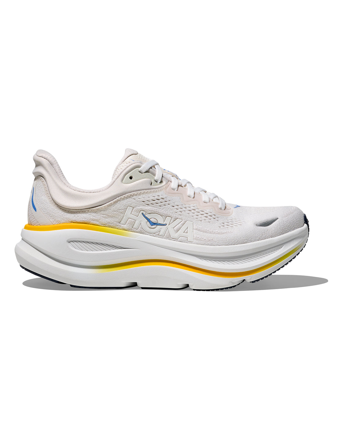 Femmes Hoka Bondi 9 White / Grout