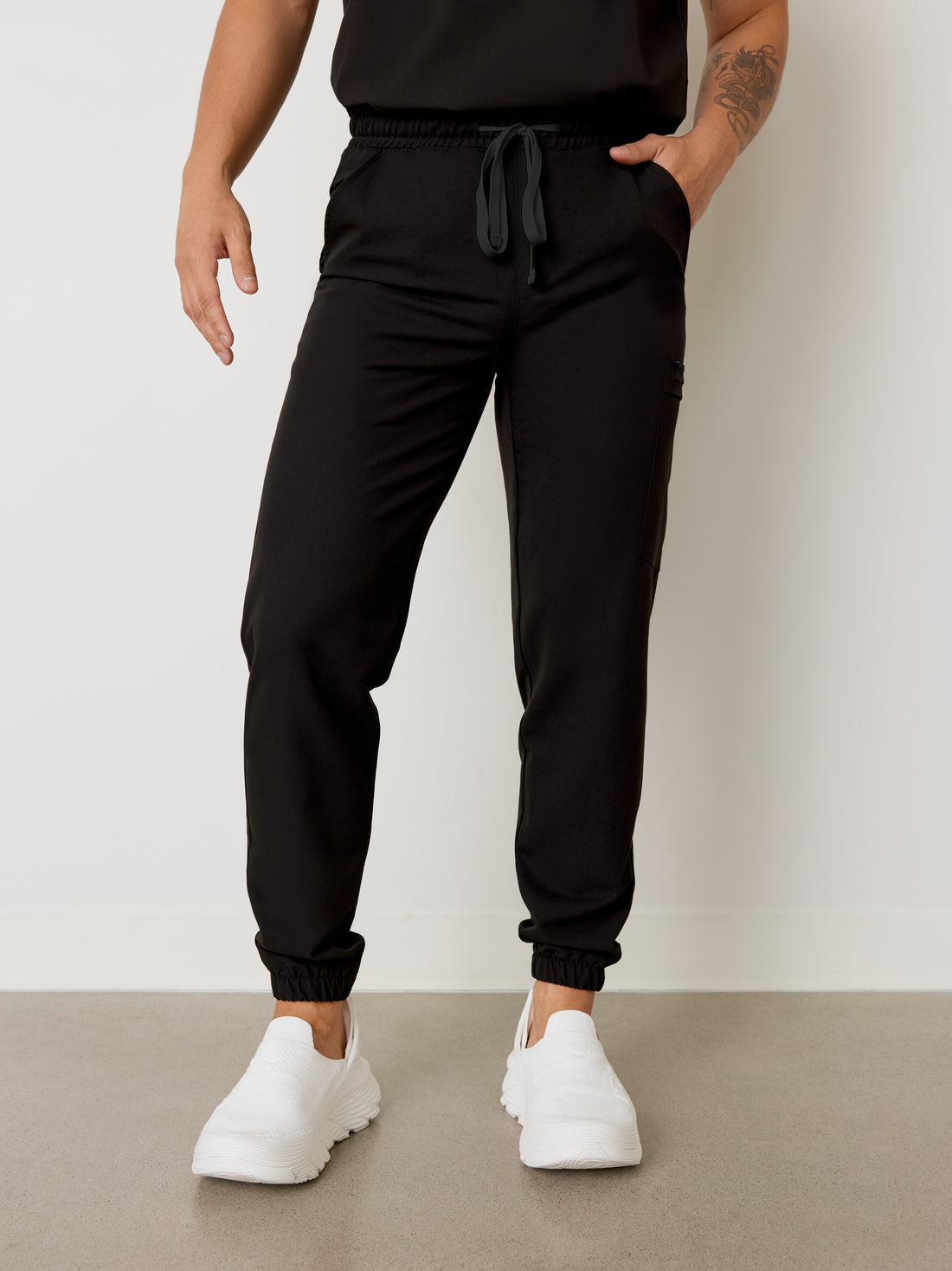 Wealthsimple x CAEP - William - Black - Men's Jogger Pants - SILVADUR™