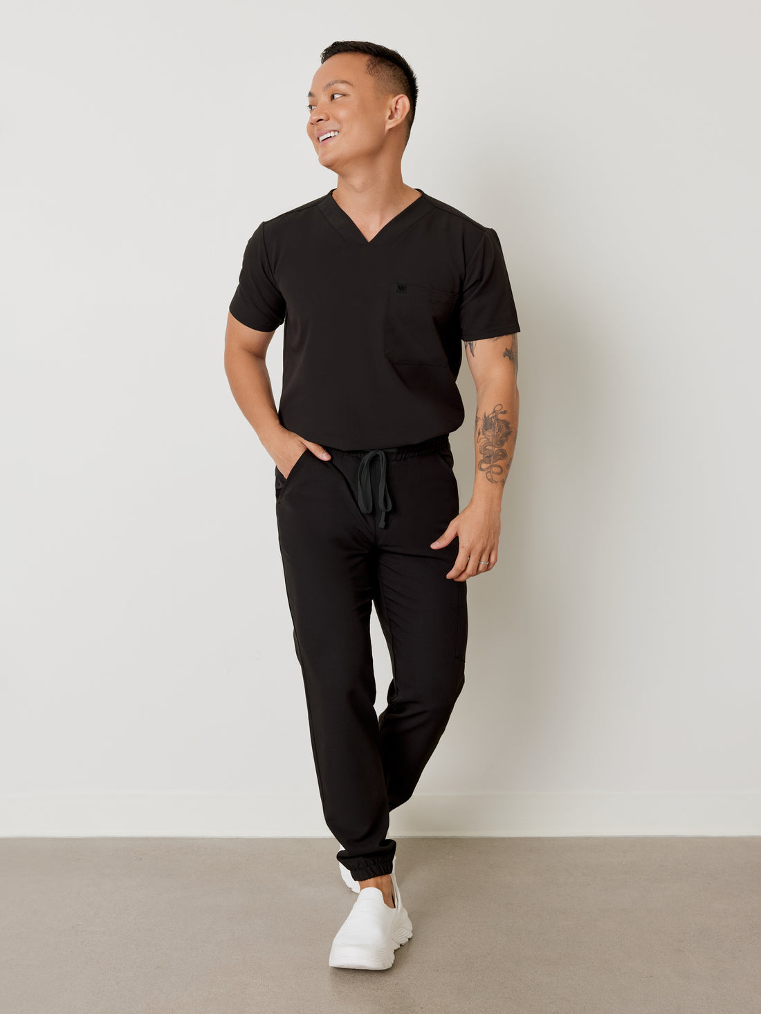 Wealthsimple x CAEP - William - Black - Men's Jogger Pants - SILVADUR™