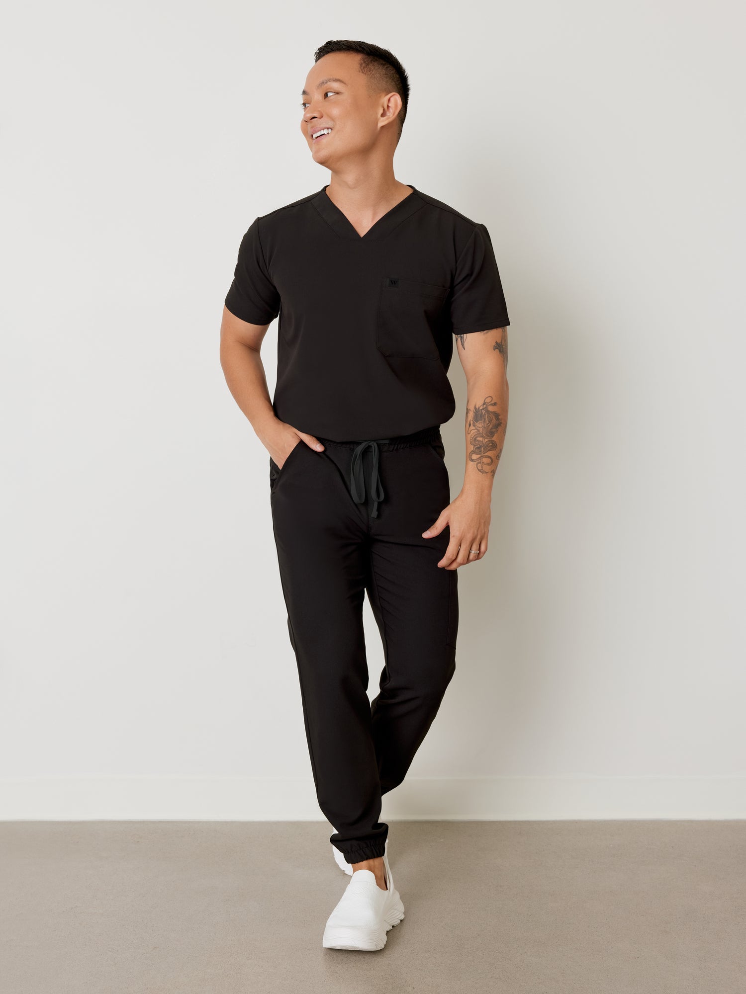 Wealthsimple x CAEP - William - Black - Men's Jogger Pants - SILVADUR™
