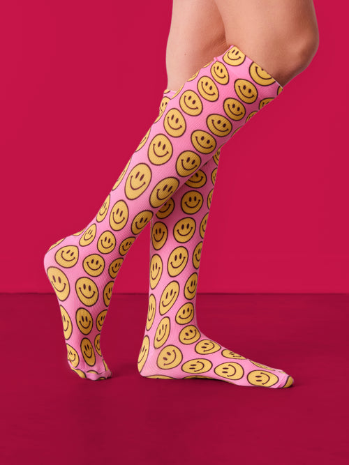 G-M x Anna The Nurse - Compression Socks - Smiley