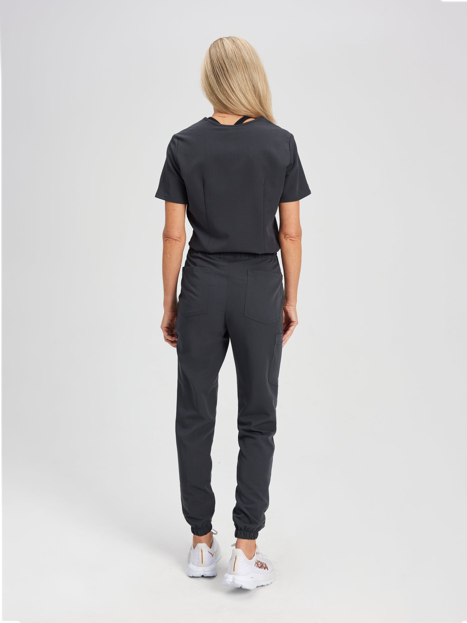ROSIE RE-GARDE™ - CHARCOAL - Jogger Scrub Pants - SILVADUR™