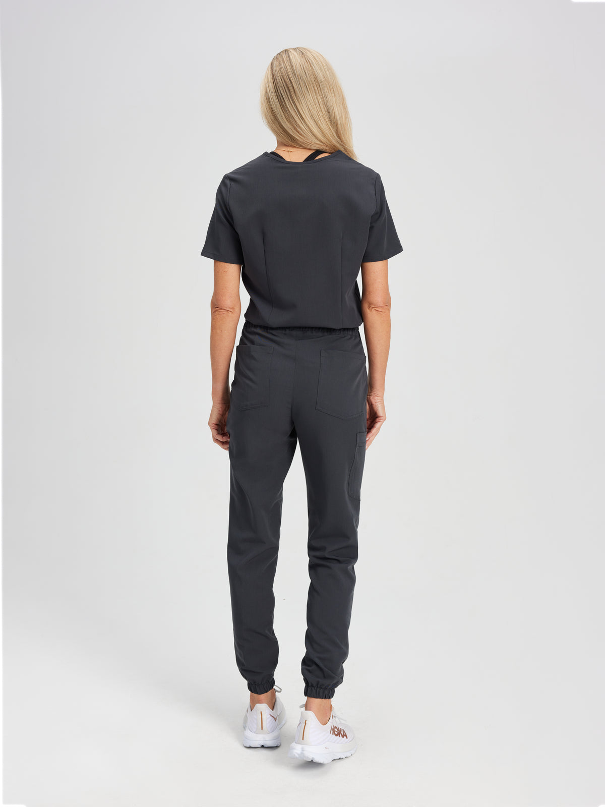 ROSIE for uOttawa - CHARCOAL - Jogger Scrub Pants - SILVADUR™