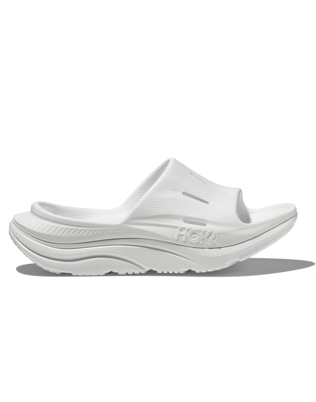 Hoka Ora Recovery Slide 3 Unisexe White / White
