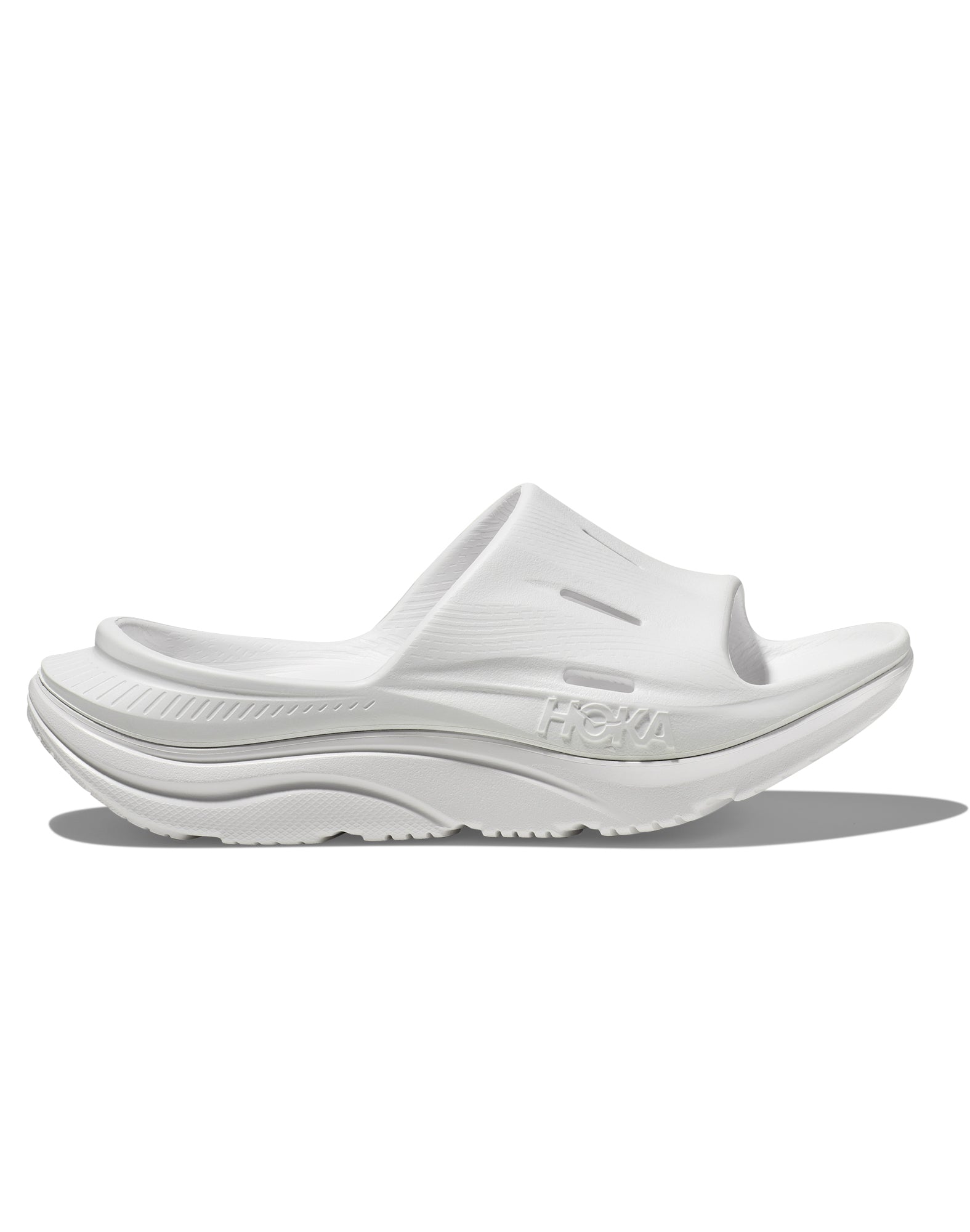 Hoka Ora Recovery Slide 3 Unisexe White / White