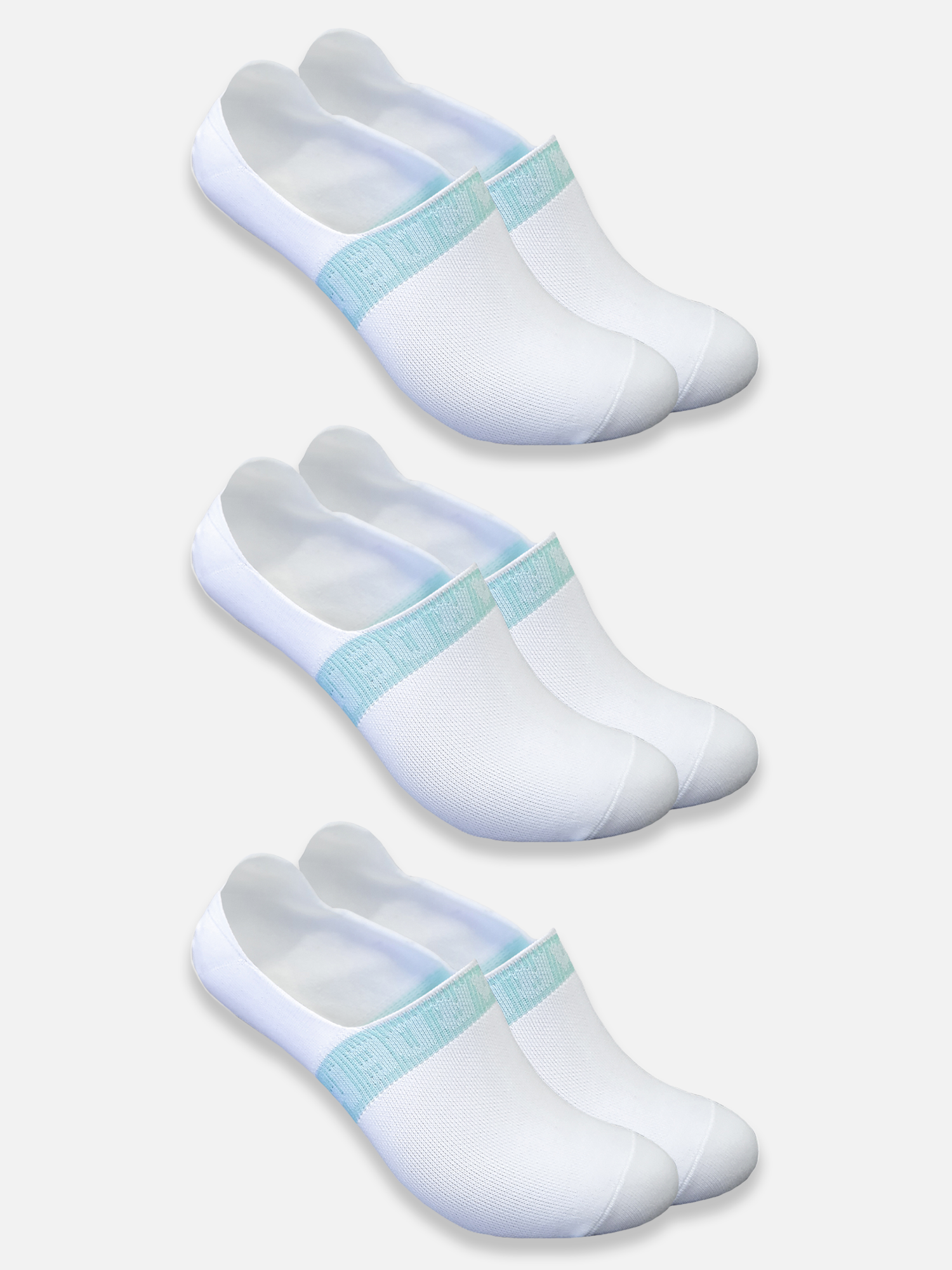 Women's - Daily No Show Socks - Pack of 3 - FINAL SALE