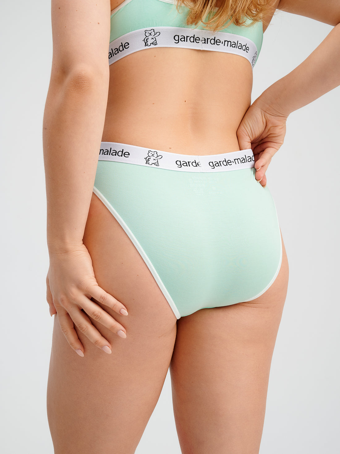 Culotte Bikini - MENTHE - VENTE FINALE