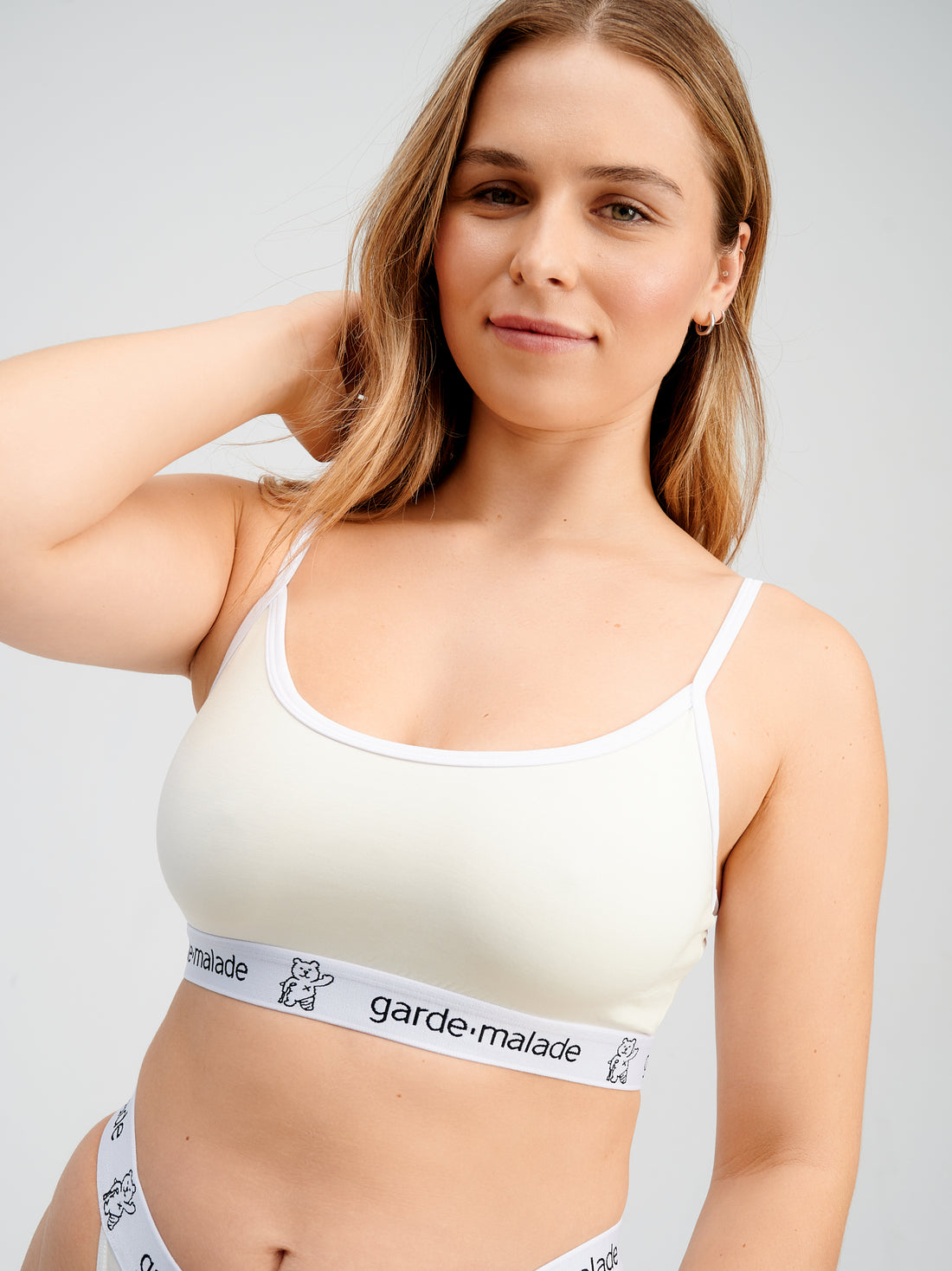  Brassière Sport - BLANC CASSÉ - VENTE FINALE
